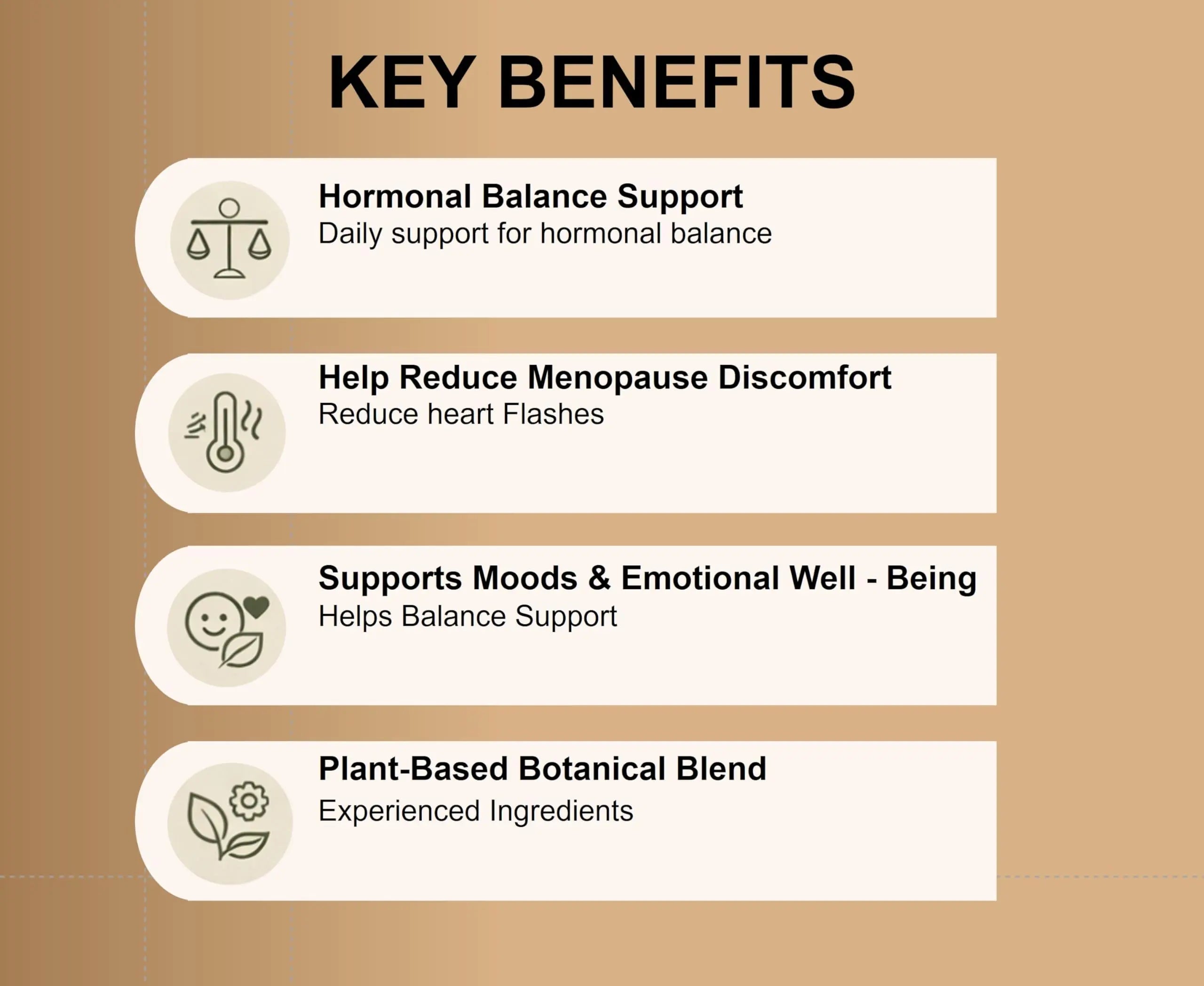 Women’s Hormonal Balance Supplement – Menopause & PMS Support – Mood, Energy & Cycle Regulation – Botanical Formula – 60 Capsules Next For Life Au supplements