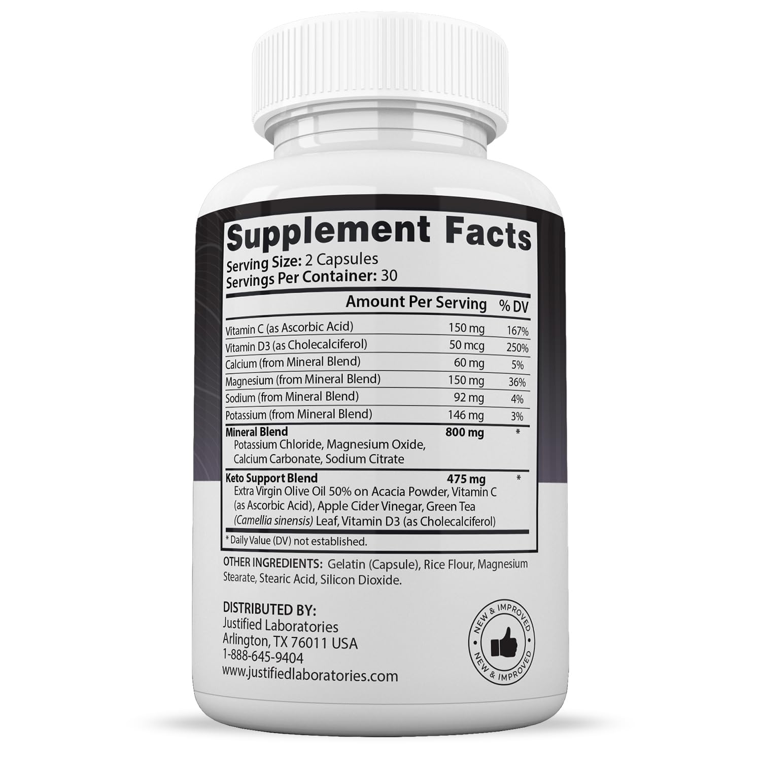 Advanced Keto 1500 Keto Pills 1275MG New & Improved Formula Contains Apple Cider Justified Laboratories Au supplements