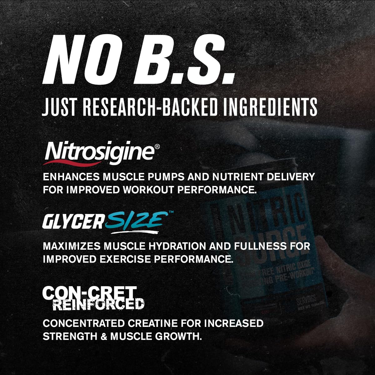 Nitric Surge Stim Free Pre Workout Powder - Caffeine Free Nitric Oxide Supplement Jacked Factory Au supplements