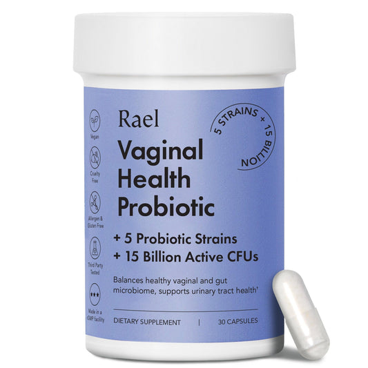 Rael Probiotics for Women - pH Balance Supplement with Prebiotics, Vaginal Immune Health (30 Servings) RaelUS supplements