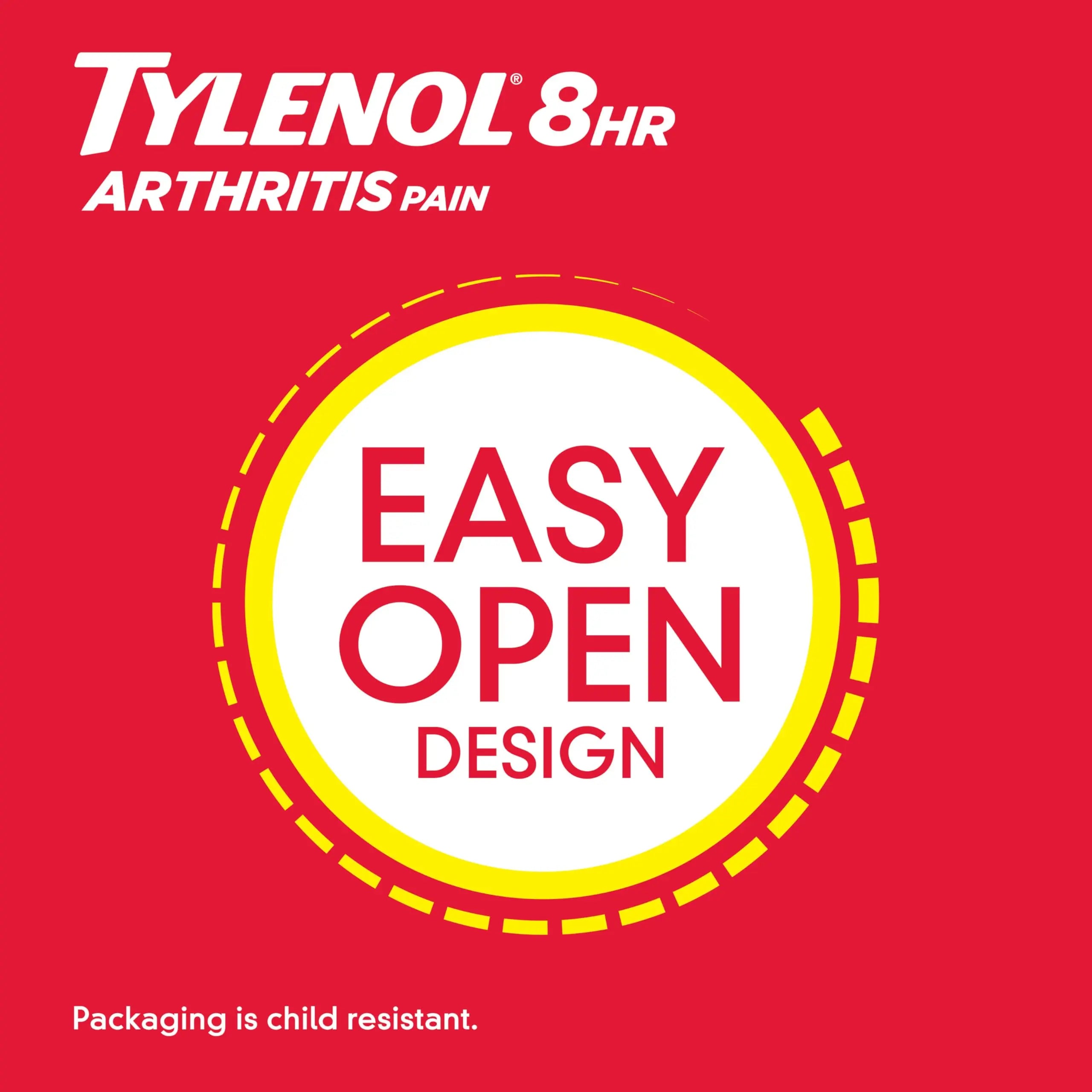 Tylenol Acetaminophen 650 mg Extended Release Caplets, Fast, Strong Pain Relief, 8 Hour Arthritis Pain Relief, Joint Pain Reliever & Fever Reducer, Long-Lasting Relief, Oral Medicine, 225 Count Tylenol Au supplements