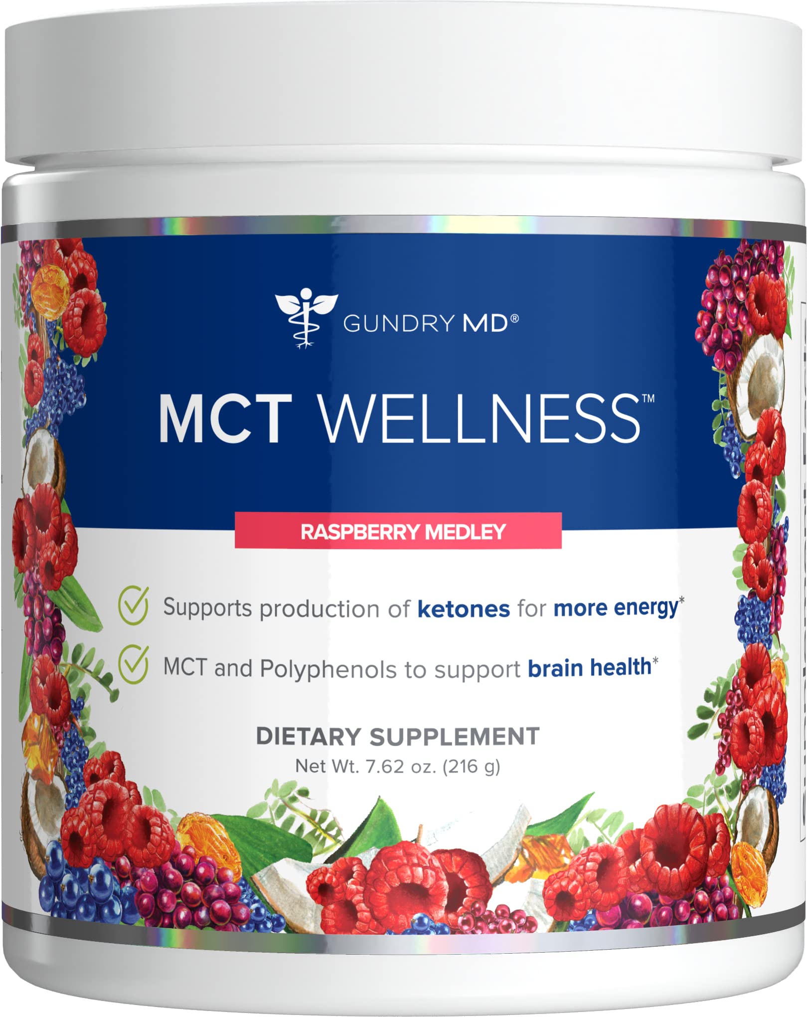 Gundry MD MCT Wellness Powder to Support Energy, Ketone Production and Brain Health Gundry MD Au supplements