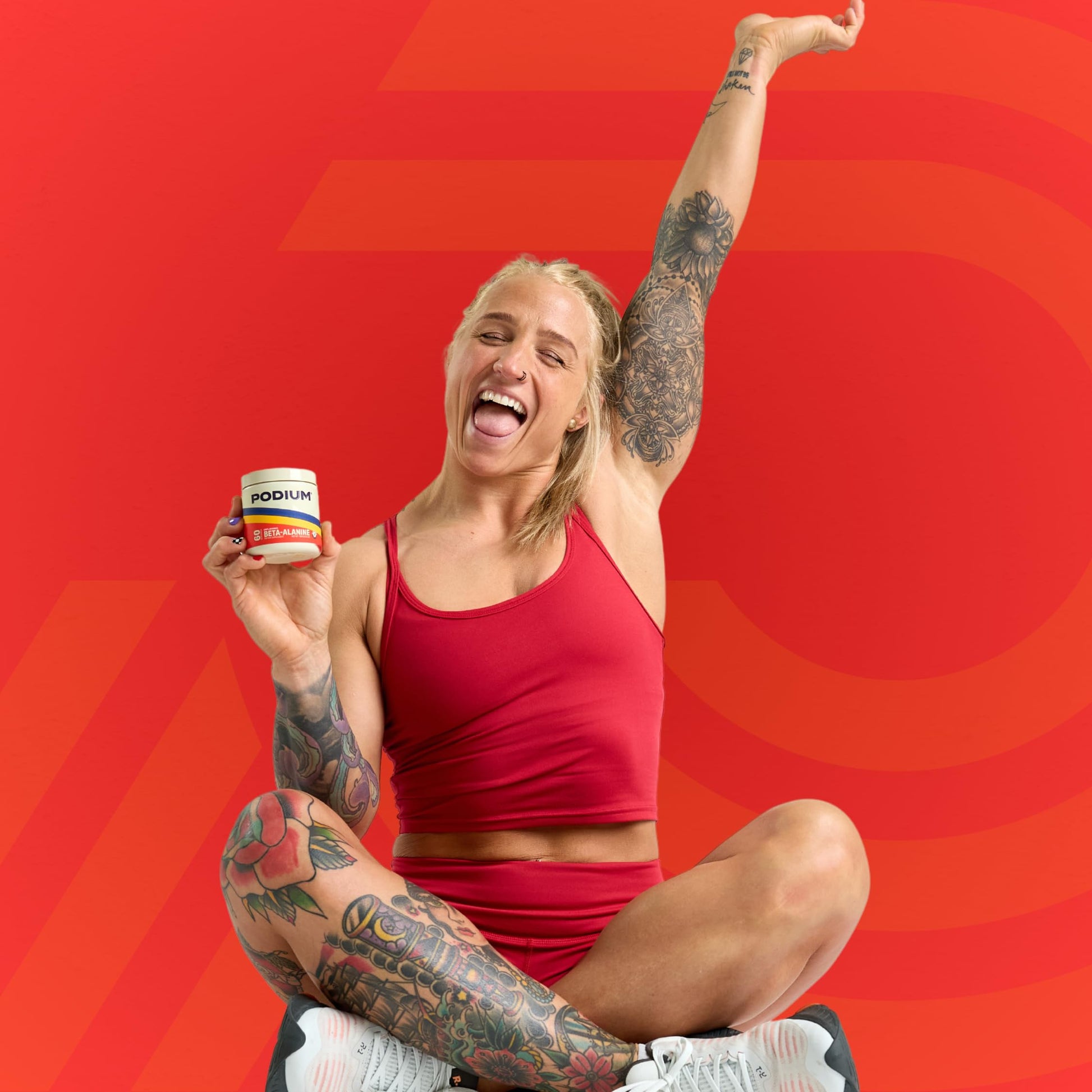 Podium Nutrition, Solos | Beta Alanine, 60 Servings, Unflavored, Boost Athletic Performance Podium Nutrition Au supplements