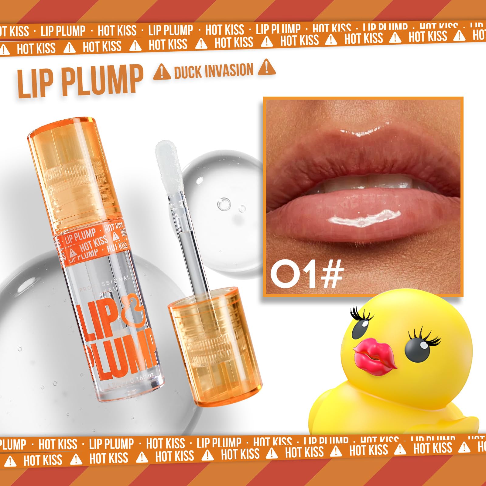 GHFCZOO 3 Colors Duck Lip Plumper Gloss, Hydrating Glitter Shine Primer Lip Tint, Non-Sticky Korean Plumping Lip Oil, Moisturizing Tinted Lip Balm for Sexy, Glossy Lips (Set A, 3pcs/set) GHFCZOO Au supplements