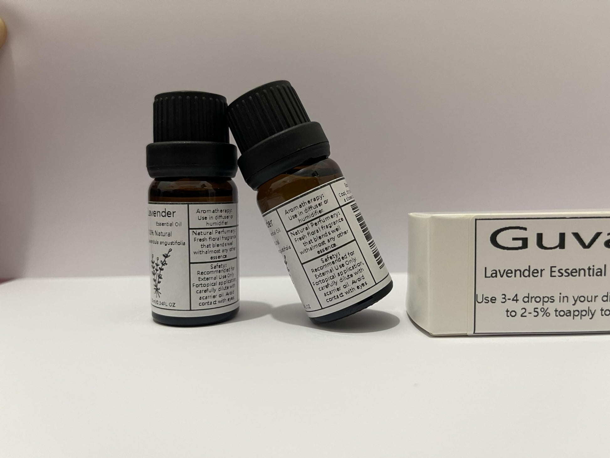Guvar Lavender Essential Oil Pure for Diffuser for Aromatherapy and Home 100% Pure Natural Extraction Guvar Au supplements