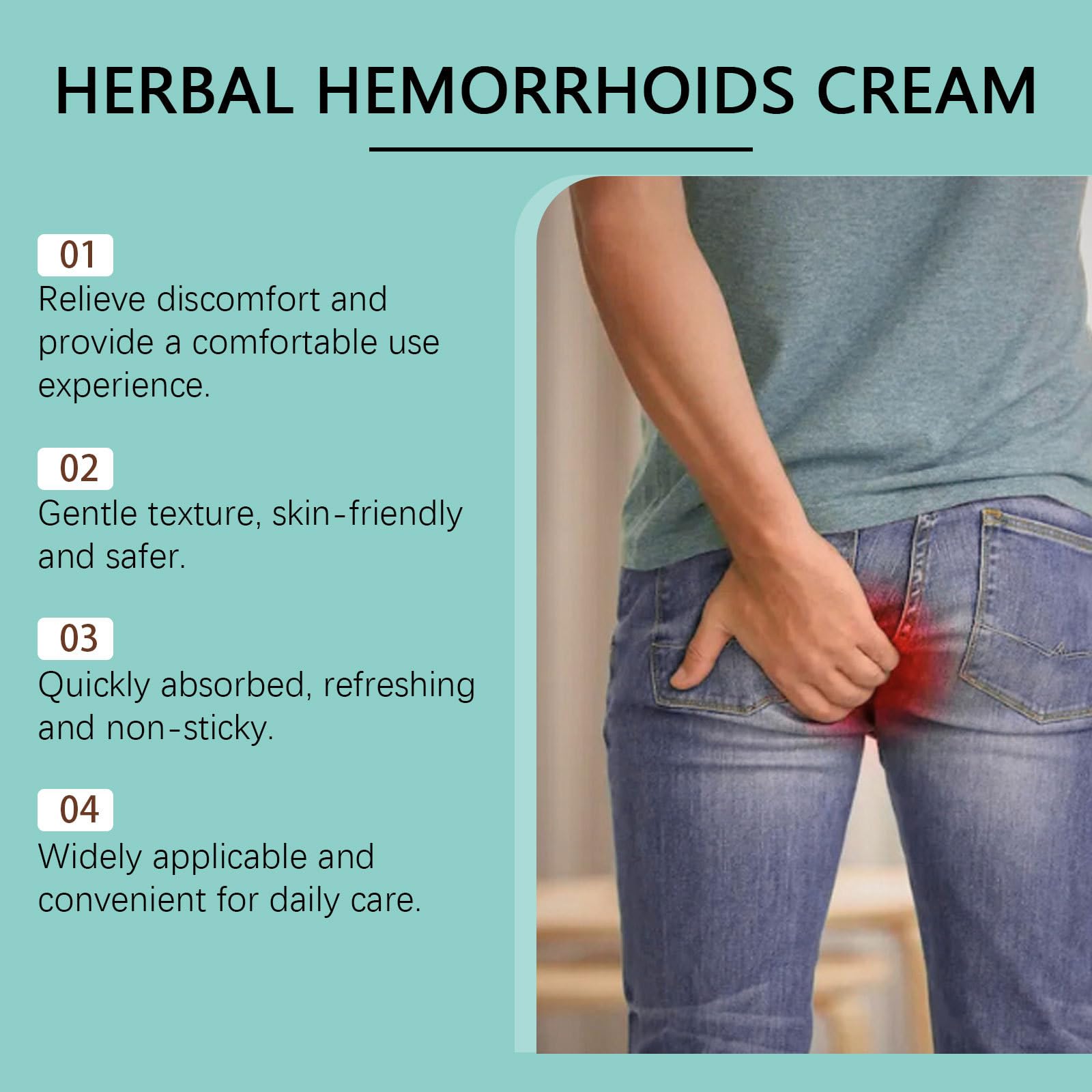 NiTa HyHy Herbal Hemorrhoids Ointment– Hemorrhoid Treatment and Hemorrhoid Cream for Relief Fast Acting Relief of Pain, Swelling, Discomfort, Burning and Itching NiTa HyHy Au supplements