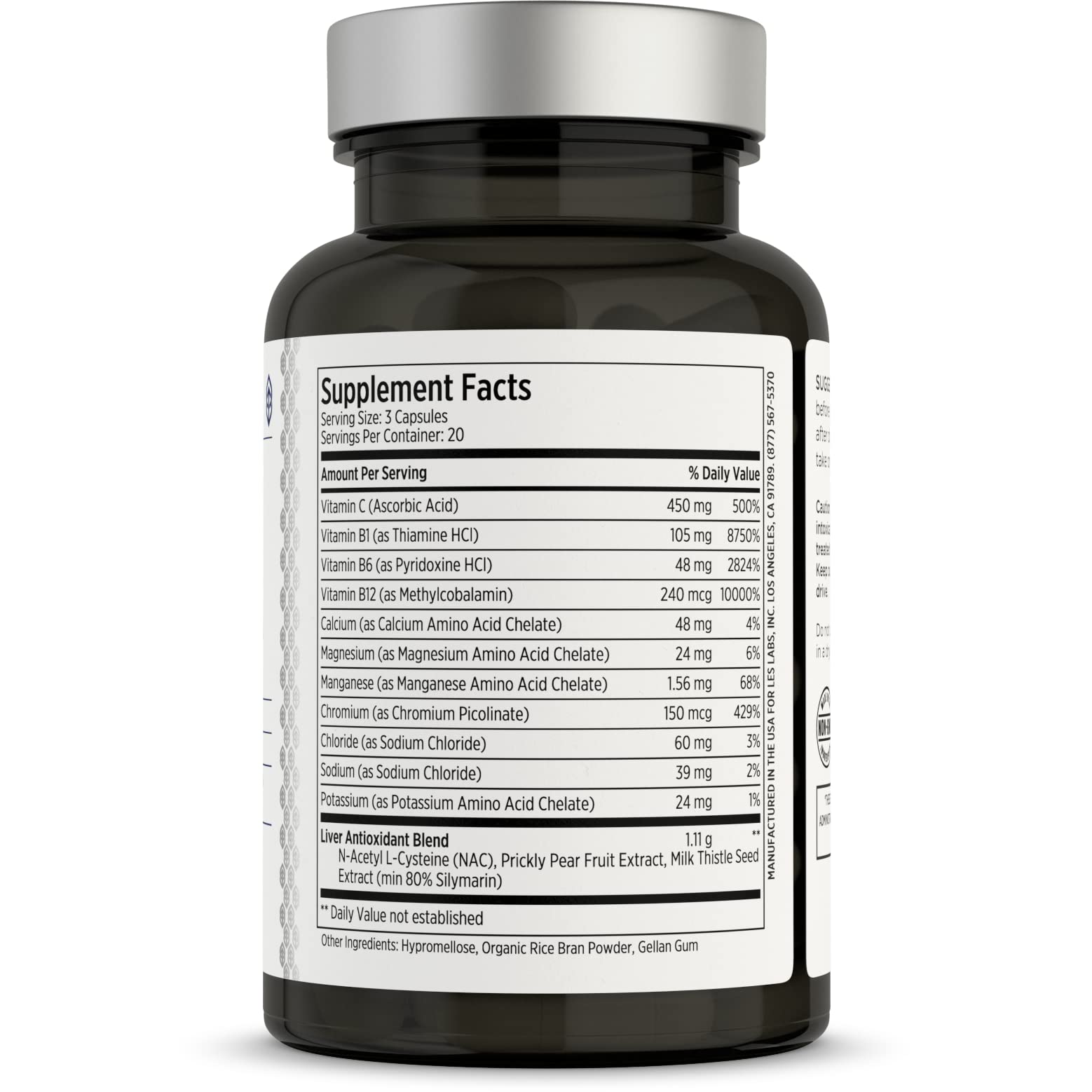 LES Labs DeToxx – Better Mornings & Recovery, Liver Support, Electrolyte Replenishment LES Labs Au supplements