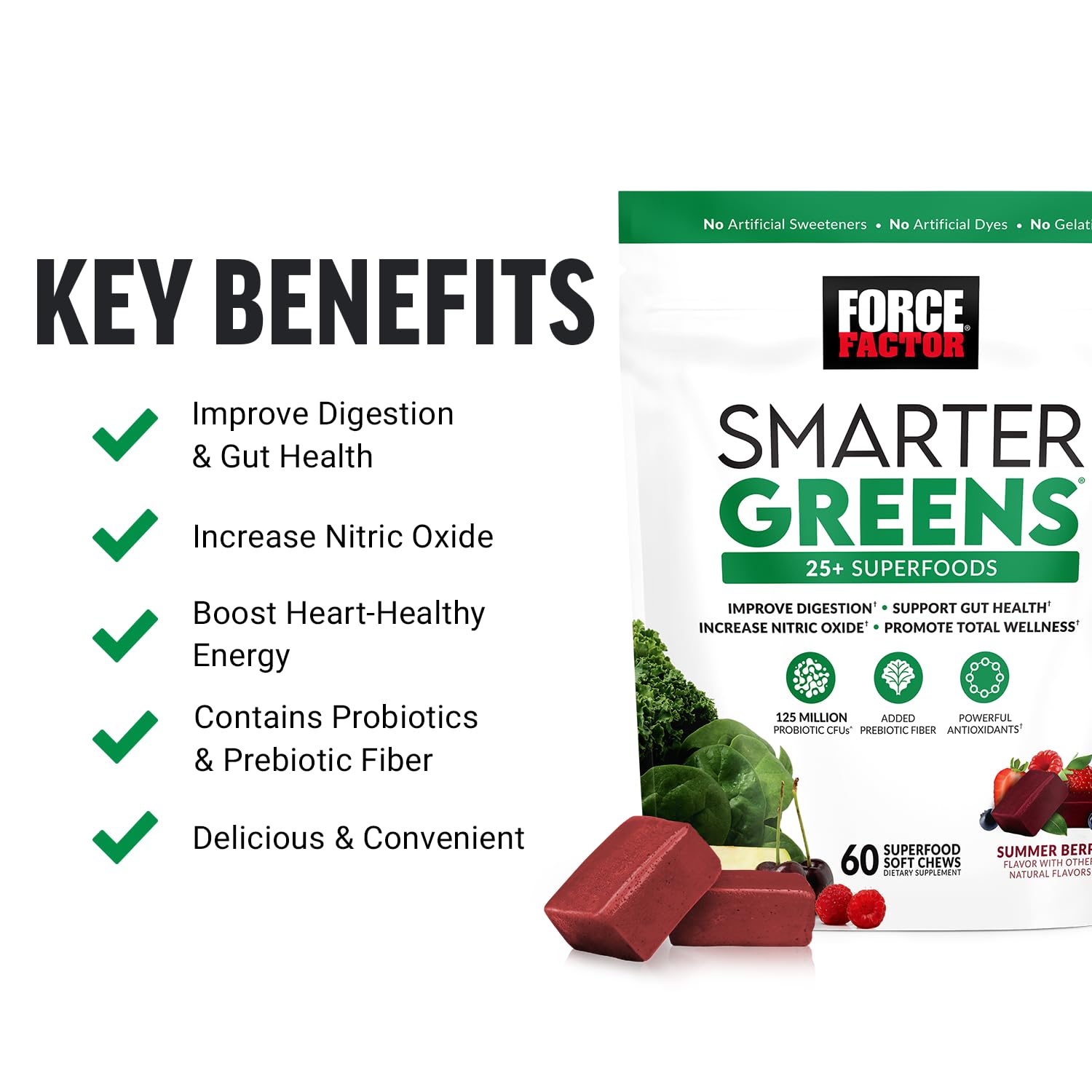 Force Factor ProbioSlim Apple Cider Vinegar Gummies with Organic, LactoSpore Force Factor Au supplements