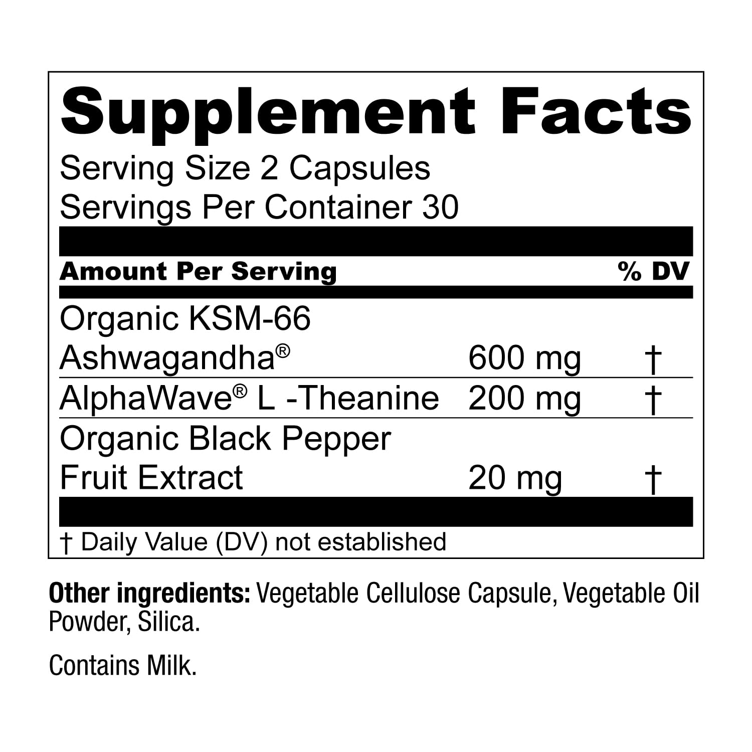 Live Conscious KSM-66 Ashwagandha Supplement w/L Theanine & AlphaWave - ZenWell Everyday Stress Relief, Cognitive, Brain Health - Ashwagandha for Men & Women - 60 Capsules Live Conscious Au supplements