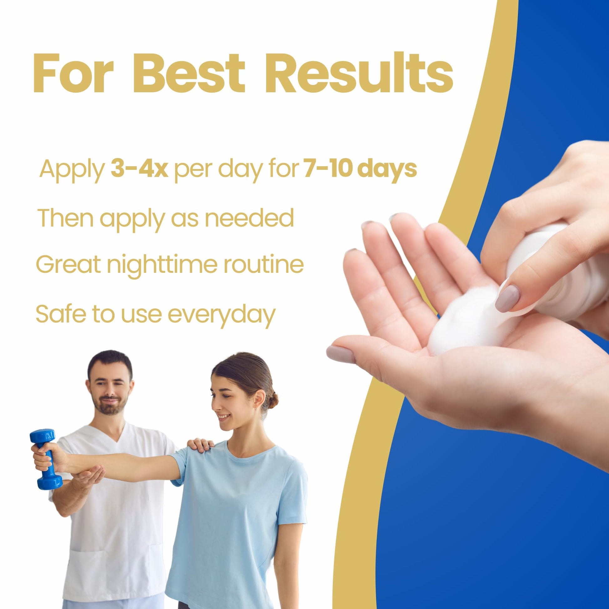 Seagenix Nerve Relief Muscle Foam - Nerve Spray Magnesium - Arnica - Boswellia - Menthol Formula - Nerve and Muscle Relief – Fast-Acting with Magnesium Sulfate - 150 ml - 1 Count Seagenix Au supplements