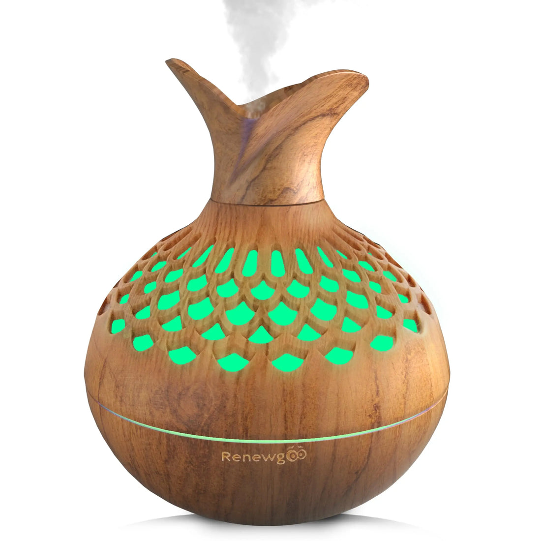 Aroma Diffuser for Essential Oils, Ultrasonic Aromatherapy Flower Oil Diffuser, Modern Cool Mist Renewgoo uk supplements