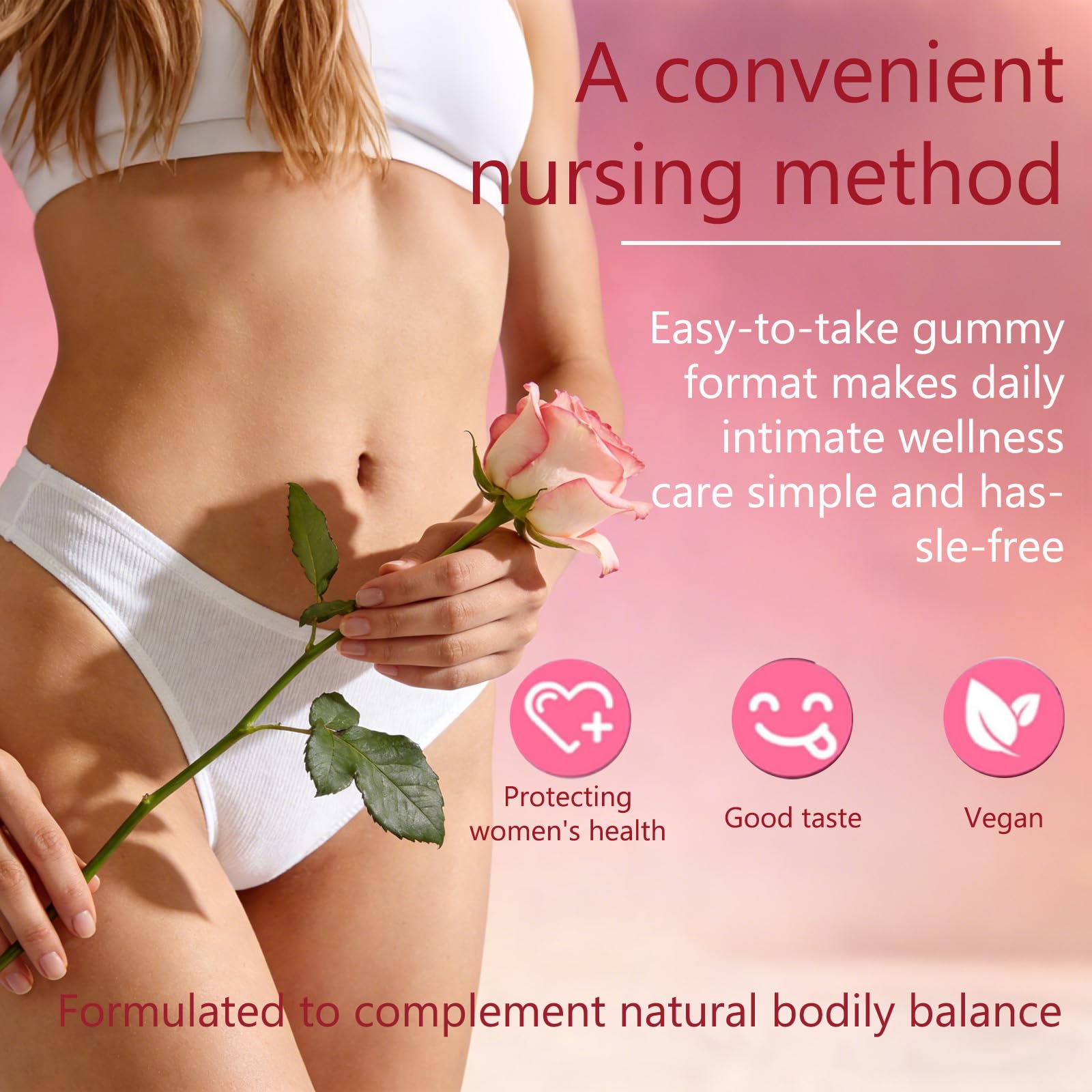 YFDSRF Feminine Balance Probiotic Gummies for Women - with Hawaiian Pineapple, pH Balance Support, Healthy Odor & Flora, Vaginal & Immune Health, Vegan Dietary Supplement - 60 Gummies (1) YFDSRF Au supplements