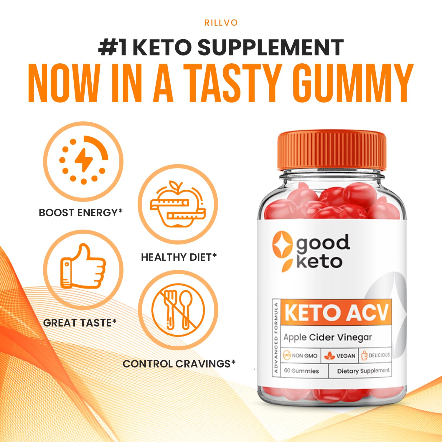 (2 Pack) Good Keto ACV Gummies - Official - Keto Good ACV Advanced Formula Plus Apple Rillvo Au supplements