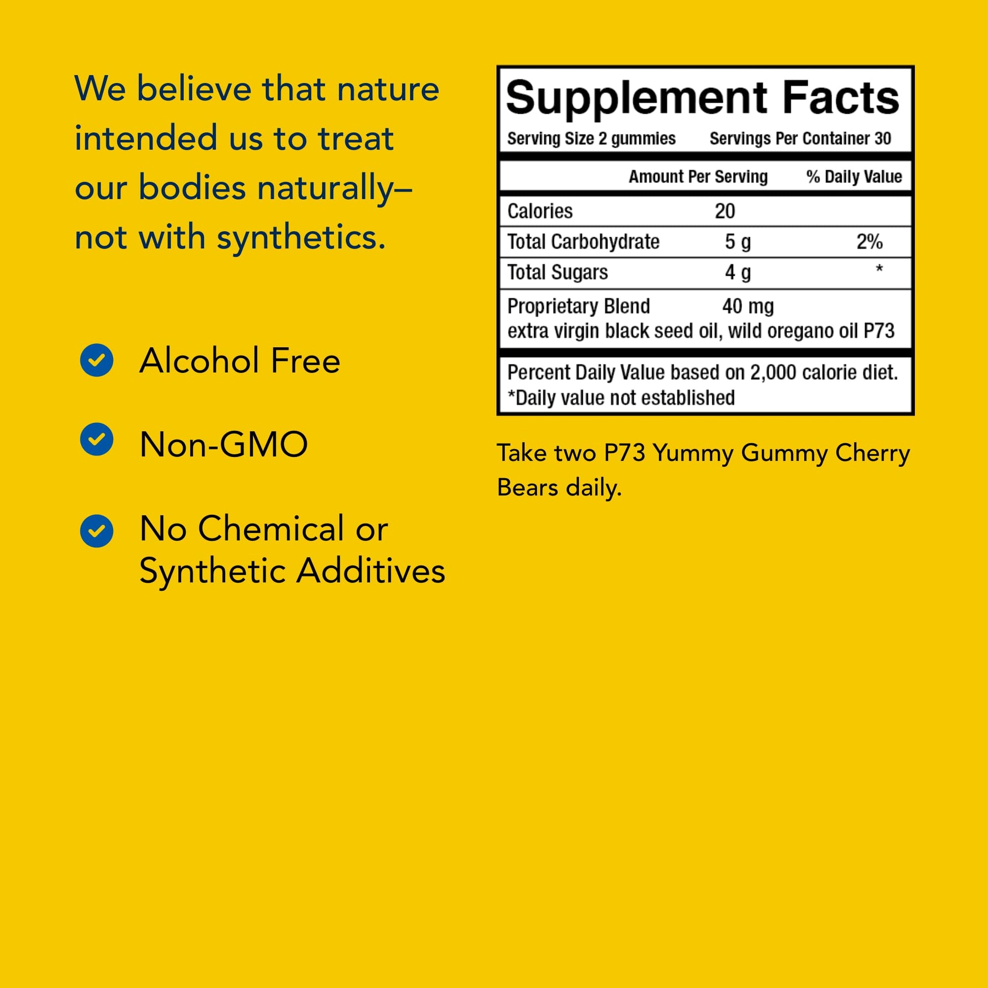NORTH AMERICAN HERB & SPICE kid-e-kare Yummy Gummy Cherry Bears - 60 Real Cherry Gummies - Daily Immune Support for Children - With P73 Oreganol & Black Seed Oil - Non-GMO - 30 Servings NORTH AMERICAN HERB & SPICE Au supplements
