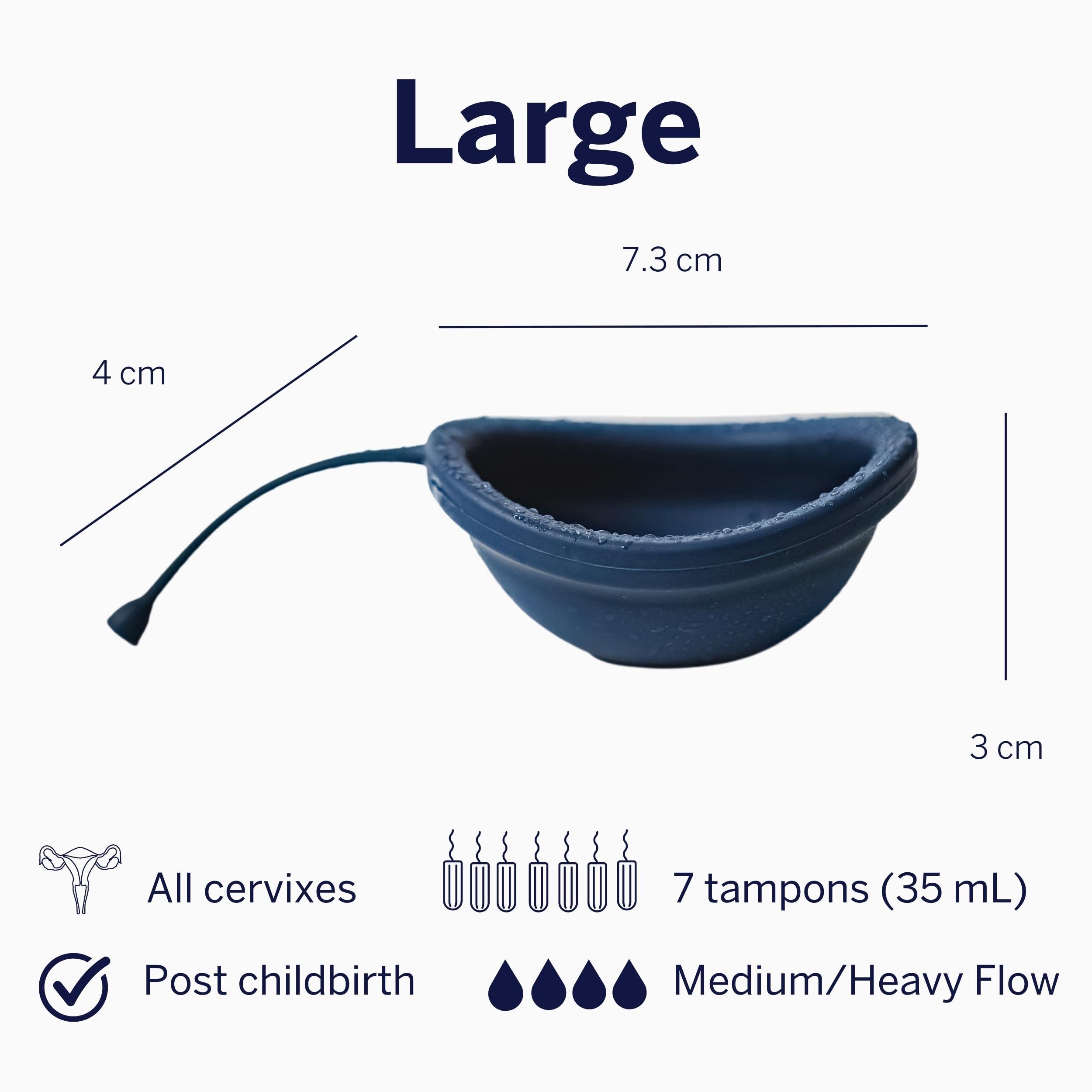 Pixie Soft Menstrual Disc - Ranked 1 for Most Soft Reusable Period Disc - Removable Stem Pixie Cup Au supplements