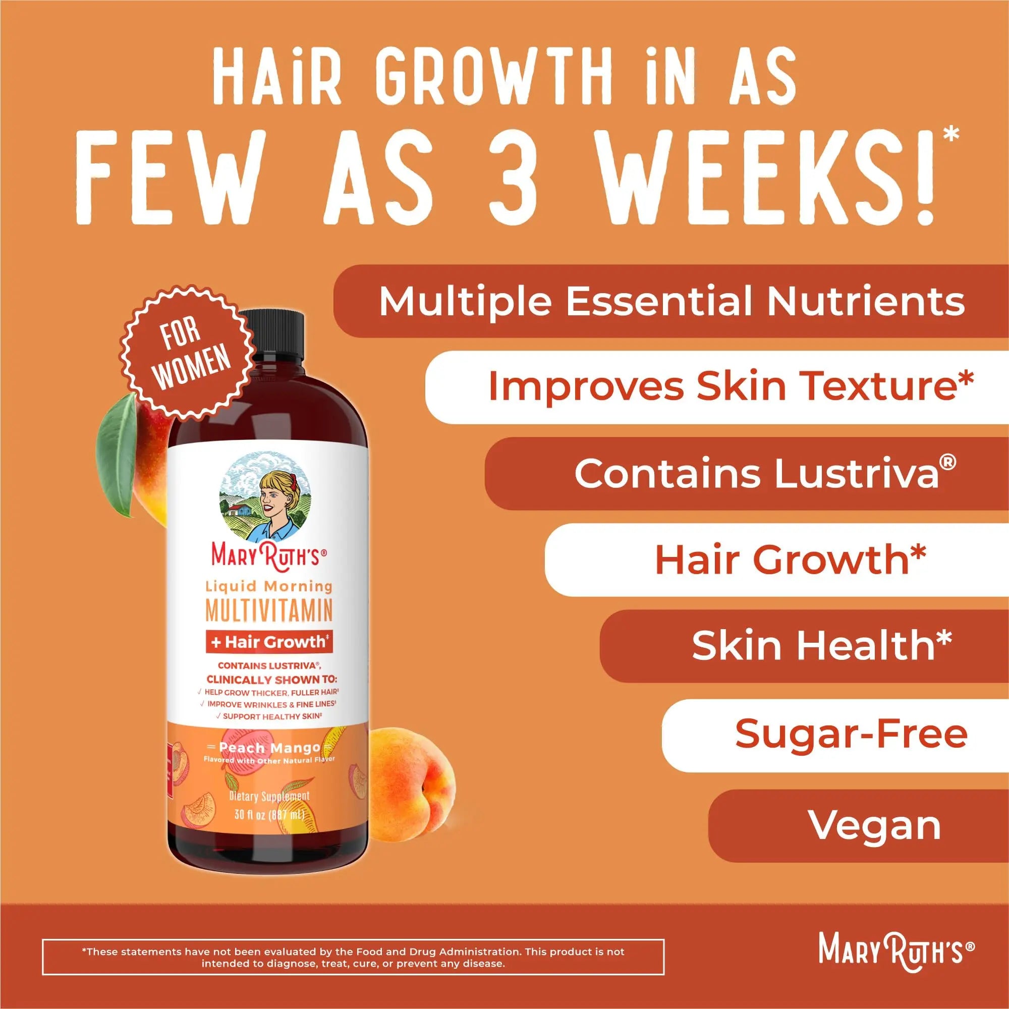 MaryRuth Organics Morning Multivitamin Hair Growth Bundle MARYRUTH'S Au supplements