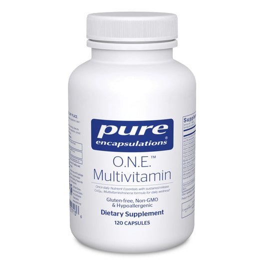 Pure Encapsulations O.N.E. Multivitamin - Once Daily Multivitamin with Antioxidant Complex Metafolin, CoQ10, and Lutein to Support Vision, Cognitive Function Pure EncapsulationsAU supplements