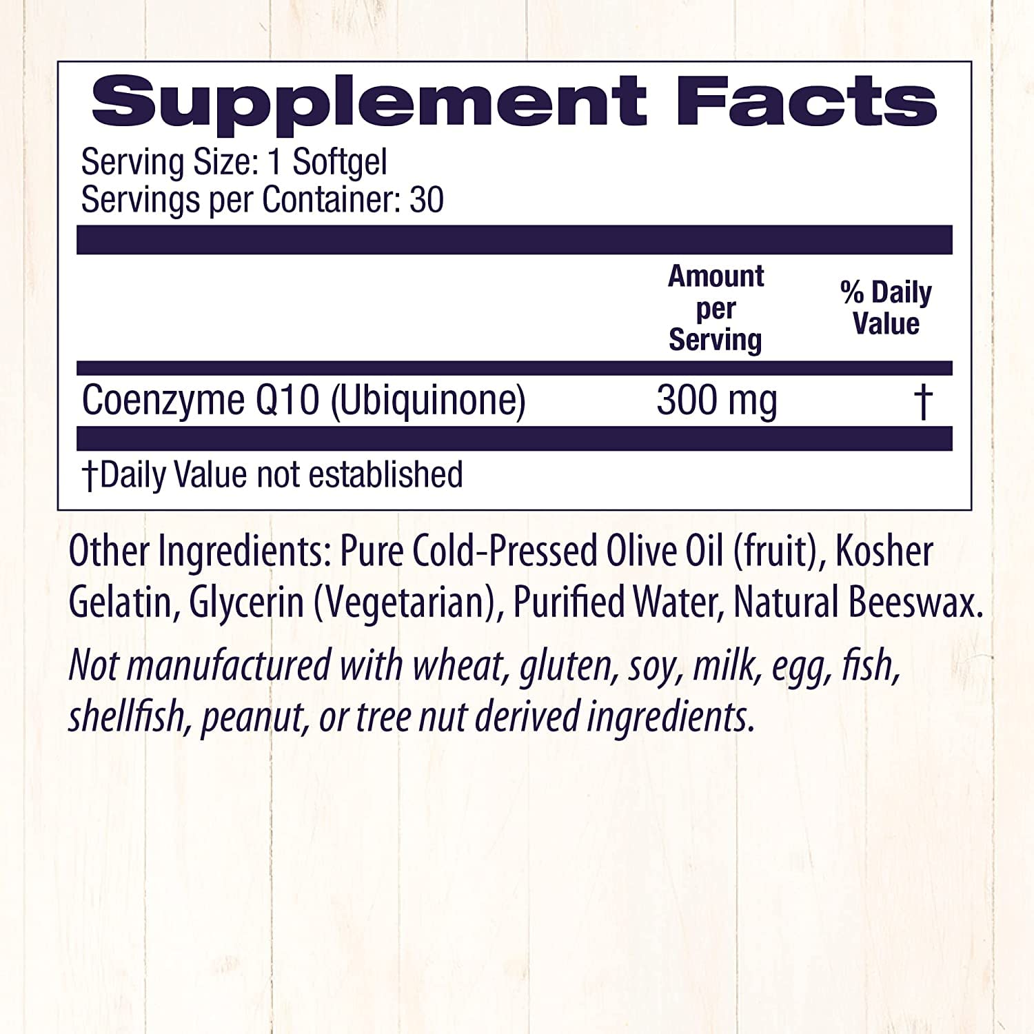 Healthy Origins CoQ10 (Kaneka Q10), 300 mg - Heart Health & Energy Supplement - Gluten Healthy Origins Au supplements