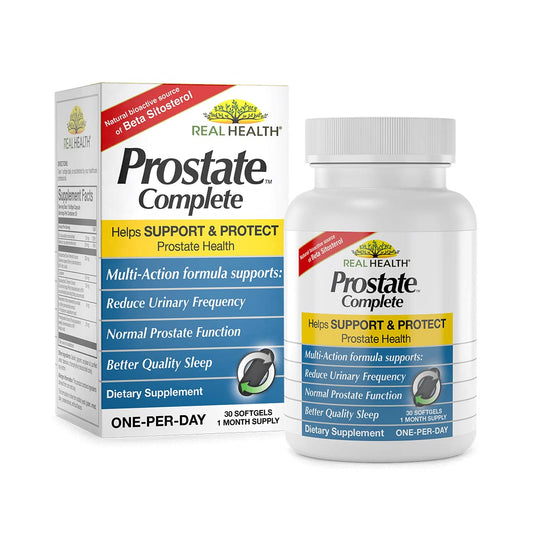 Real Health The Prostate Formula - Prostate Health Supplements for Men, Saw Palmetto Formula for Healthy Bladder and Urinary Support, Real HealthUS supplements