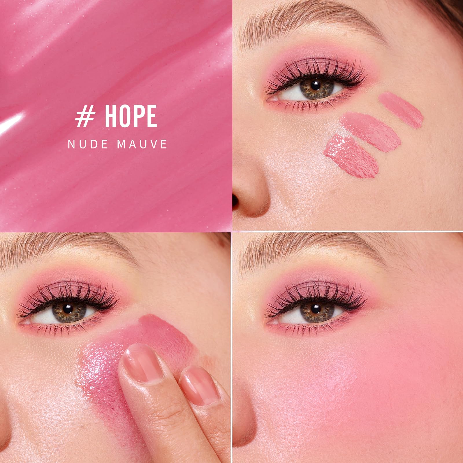 KIMUSE Liquid Blush, Long-Wearing Pigmented Soft Cream Face Blush, Waterproof, Smudge Proof, Dewy Finish KIMUSE Au supplements