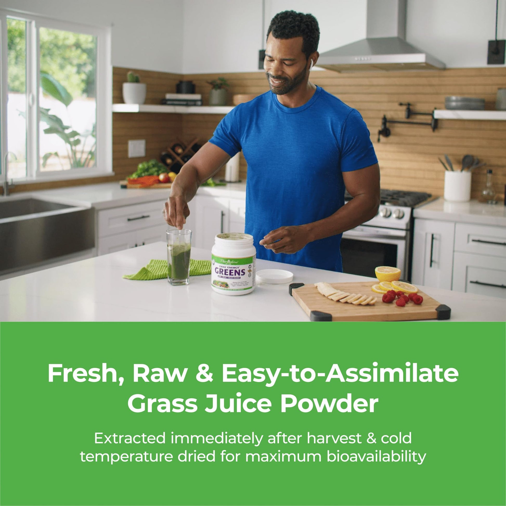 Paradise, ORAC Energy Greens Powder Extract, Super Antioxidants, Probiotics for Gut Health & Digestion, Vitamin C for Immunity, with Spirulina & Chlorella, Non-GMO, Gluten Free, 30 Servings Paradise Herbs Au supplements