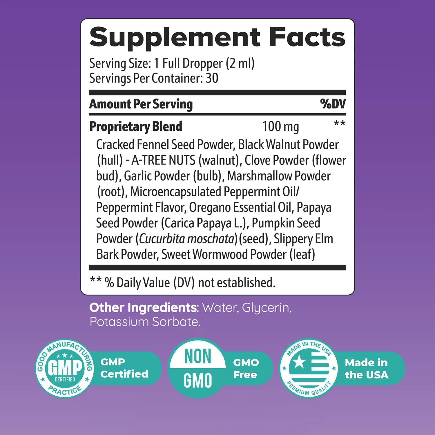 Nature’s NutriWave Cleanest Body – Natural Detox Liquid Supplement with Fennel Seed, Marshmallow Root & Peppermint Oil – Non-GMO, Made in USA, 2 fl. oz.(60ml), 1 Month Supply Nature’s NutriWave Au supplements
