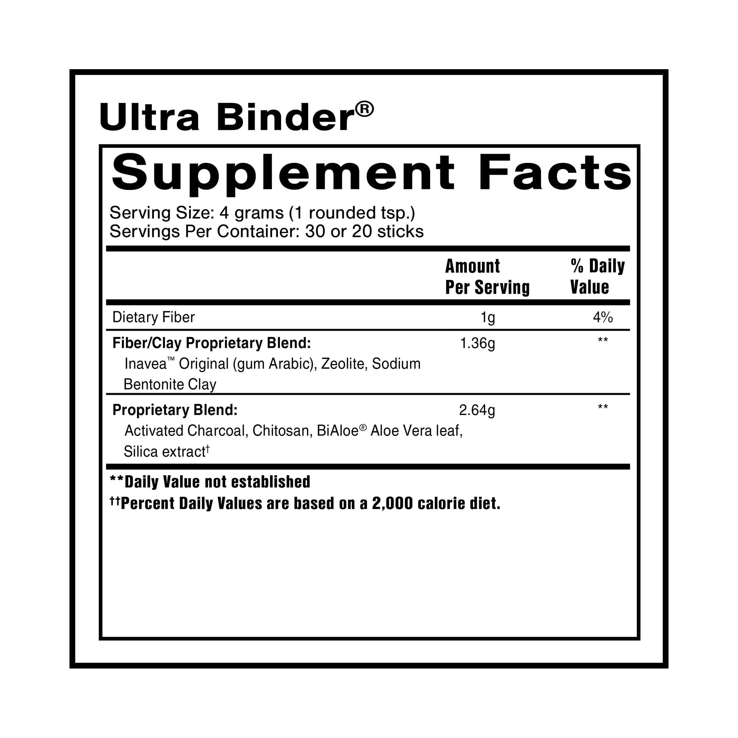 Quicksilver Scientific Ultra Binder Powder - Multi Binder with Bentonite Clay, Zeolite Detox & Charcoal - Supplement for Gut Support & The Body's Toxin Removal Process (120g) Quicksilver Scientific Au supplements