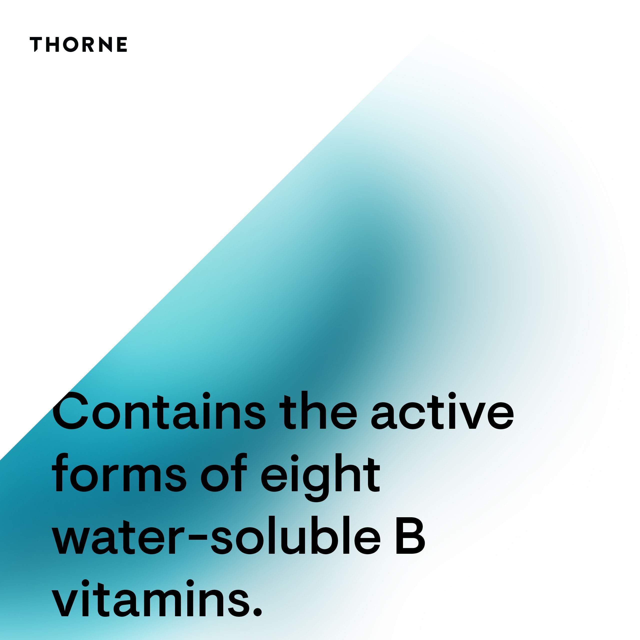 THORNE B-Complex #12 - Vitamin B Complex with Active B12 and Folate - 60 Capsules THORNE Au supplements