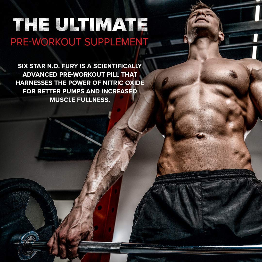 Six Star Nitric Oxide Supplement Nitric Oxide Fury Pre-Workout Pre Workout Nitric Oxide Six Star Au supplements