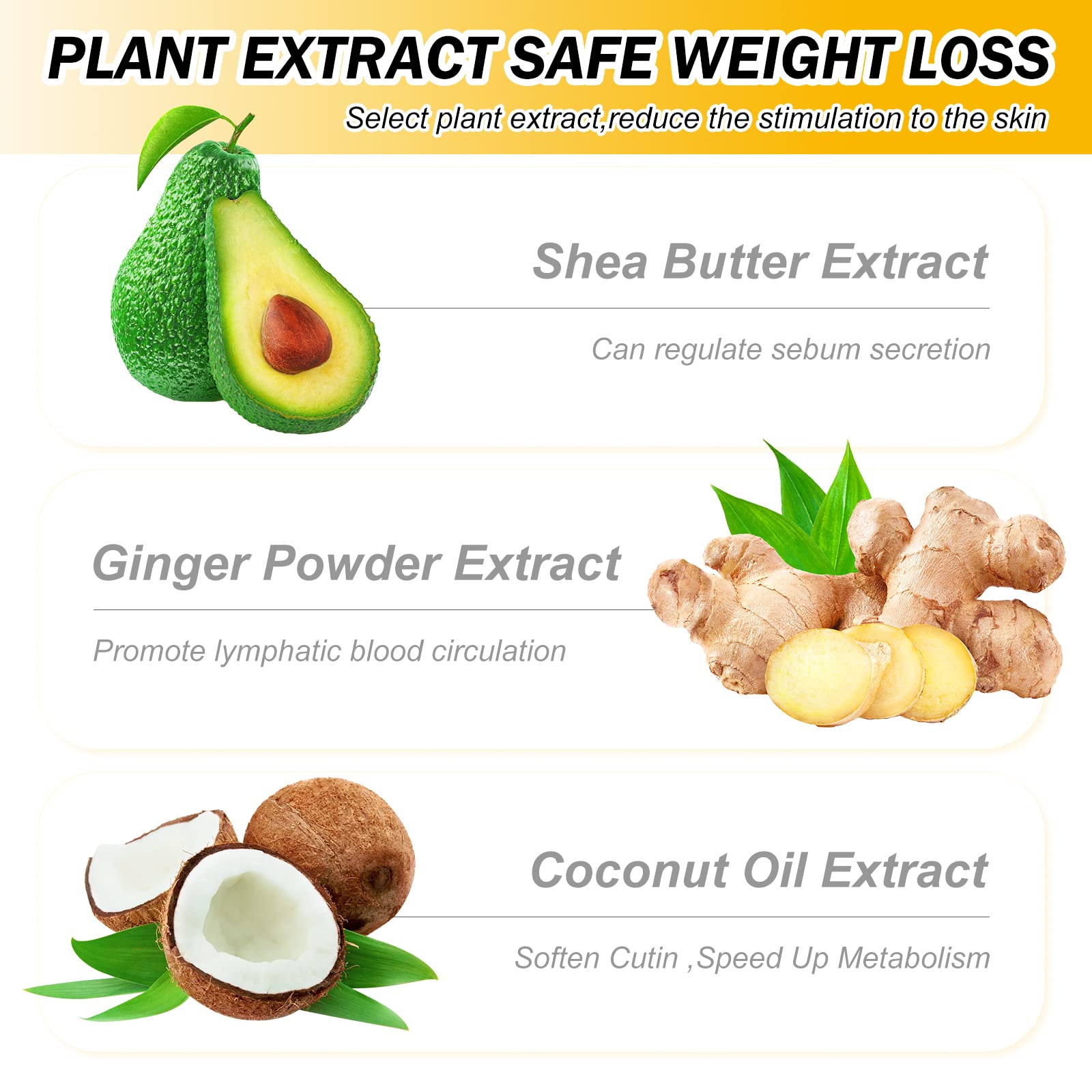 VOGSIG Anti Cellulite Slimming Cream Gel, Hot Cream, Ginger Fat Burning Weight Loss Full VOGSIG Au supplements