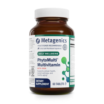 Metagenics PhytoMulti with Iron - Daily Multivitamin for Men & Women with Phytonutrients* - Methylfolate, Vitamins AK, Zinc & B6 Metagenics Au supplements