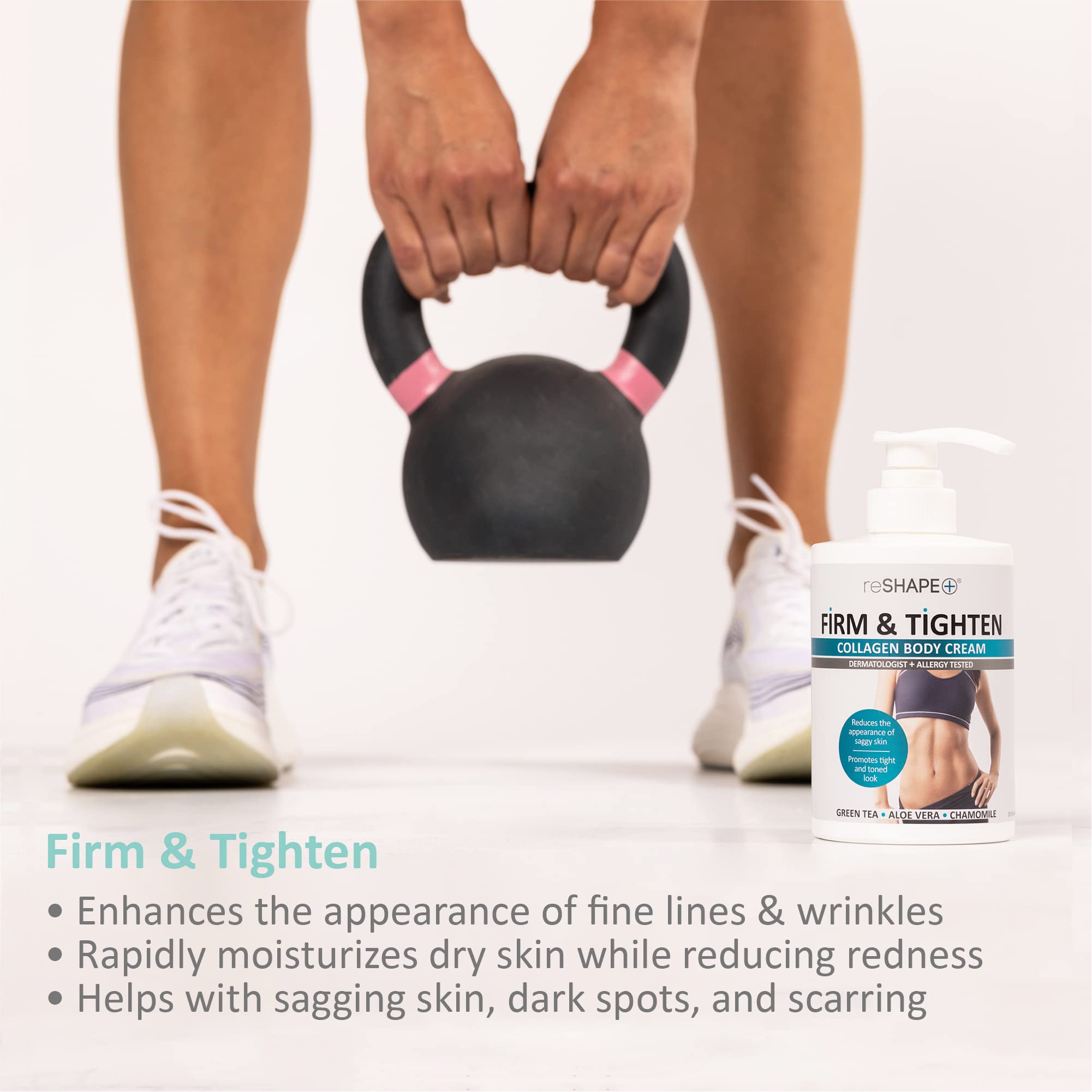 Reshape+ Collagen Body & Face Cream Moisturizing Skin Care Lotion, Skin Tightening Cellulite Reshape+ Au supplements