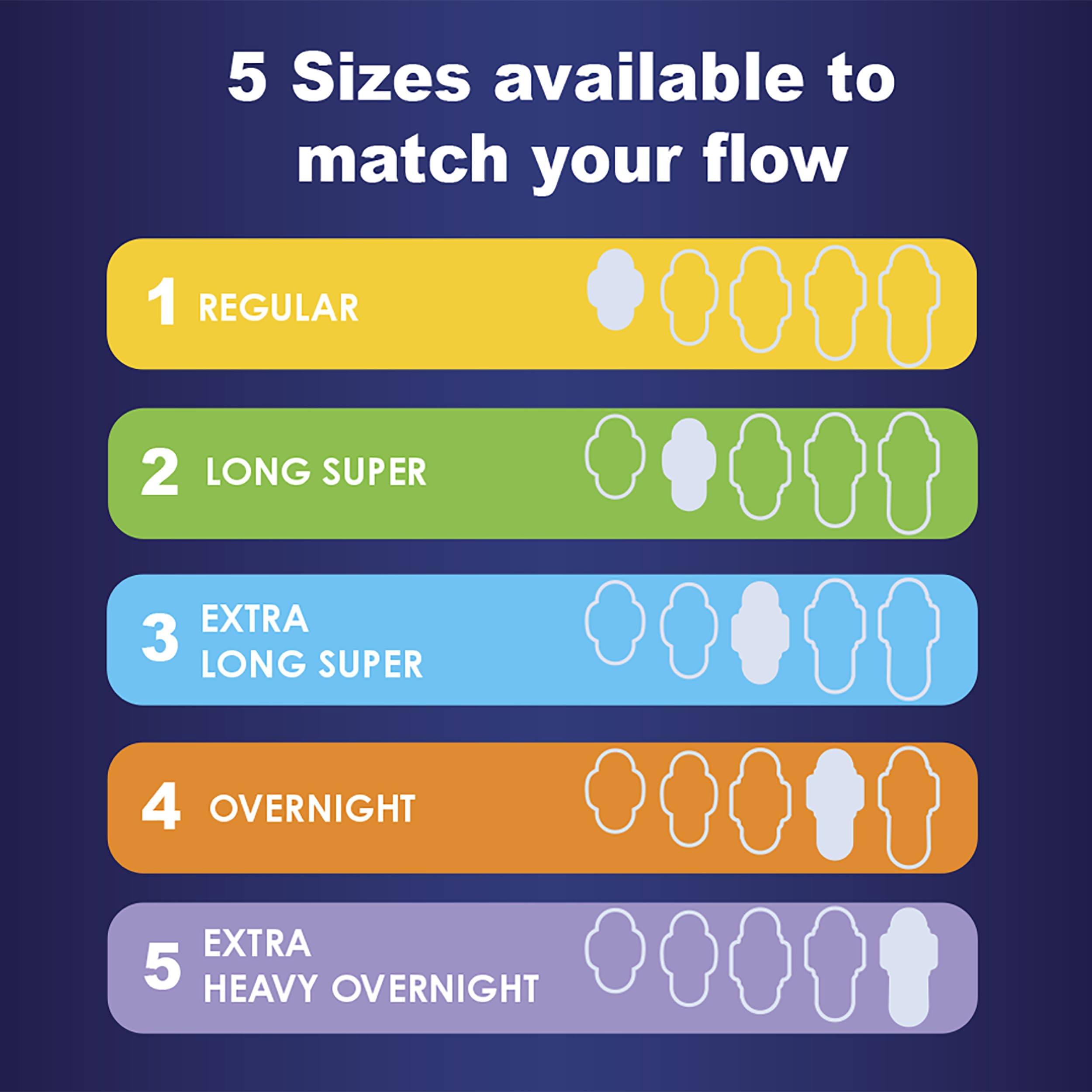 Always Maxi Feminine Pads for Women, Size 5 Extra Heavy Overnight Always Au supplements
