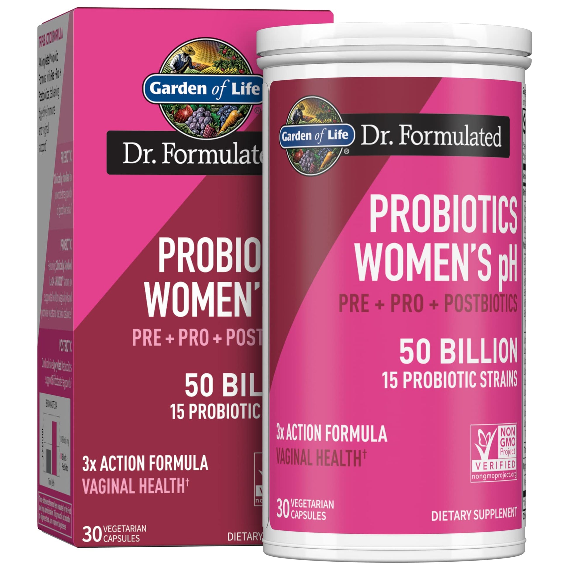 Garden of Life Dr Formulated Once Daily 3-in-1 Complete Prebiotics, Postbiotics Garden of Life Au supplements