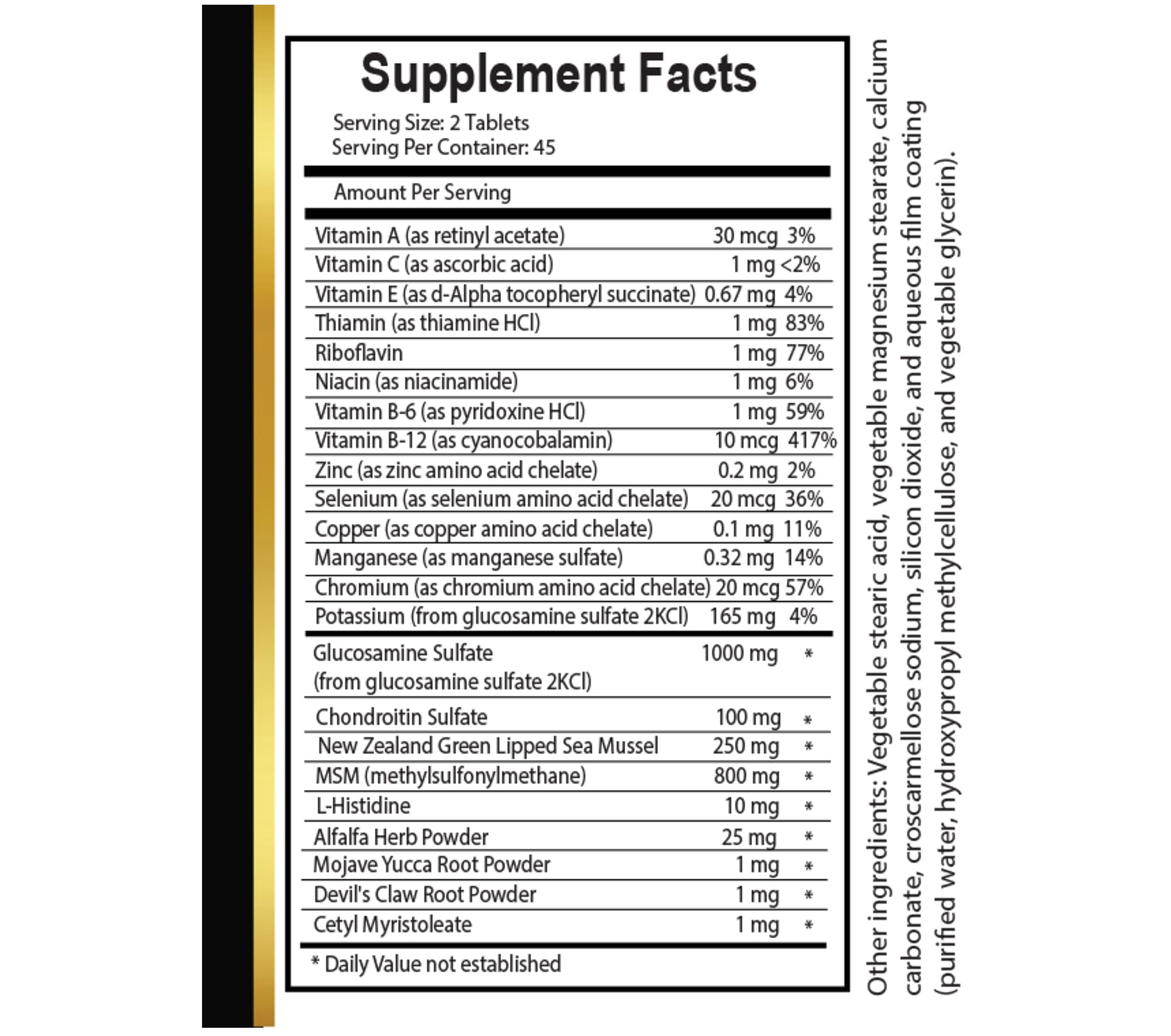 Joint Matrix PRO Natural Complex - Support Muscle Recovery, Full Joint Support, Flexibility Supplements, Natural Muscle Support - 2 Bottles 180 Tablets OLANTA TRADE SOLUTION Au supplements