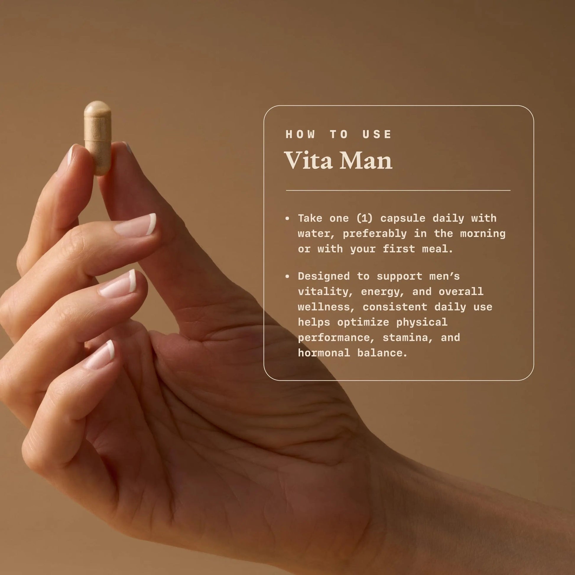 Ultra Life Sport - VITA Man Premium Men's Multivitamin - 30 Capsule Daily Vitamins for Men with Vitamin E, K2 MK-7, and B Vitamins for Maximum Absorption Ultra Life Sport Au supplements