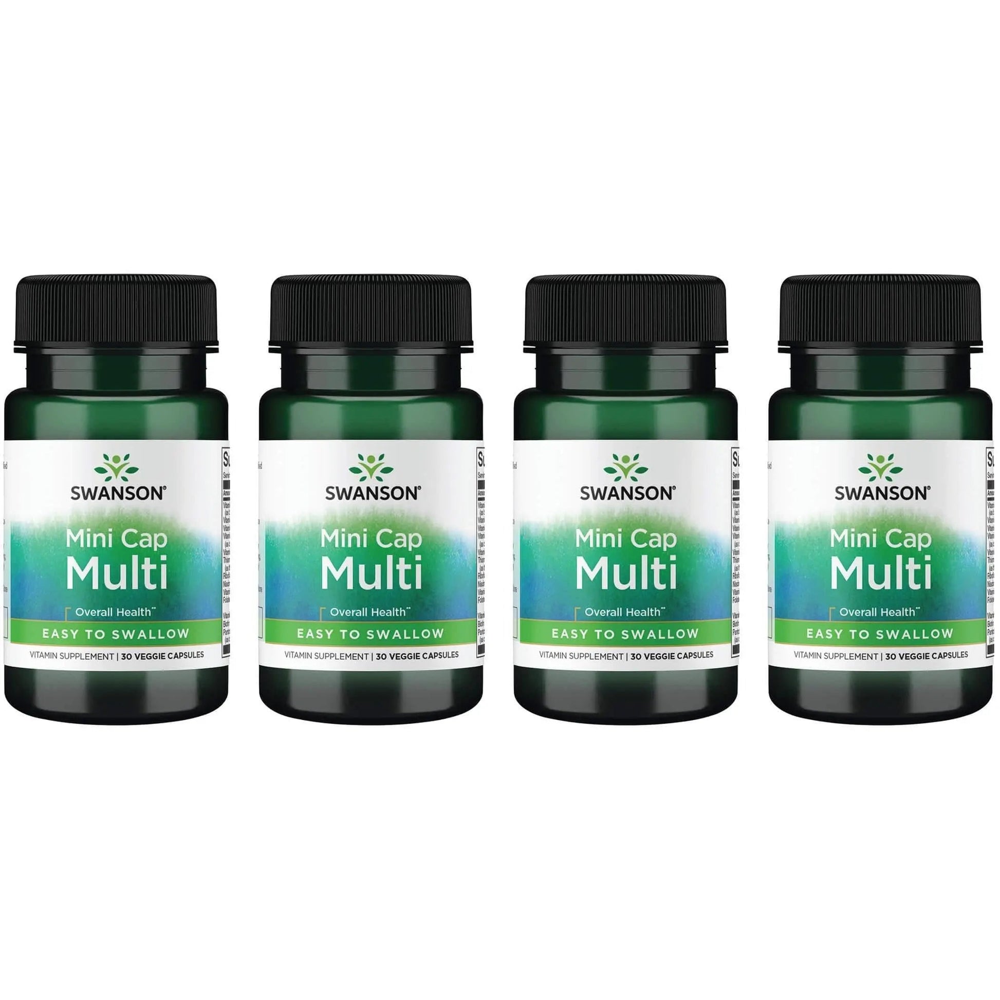 Swanson Daily Multivitamin Without Minerals 30 Veg Capsules (4 Pack) Swanson Au supplements