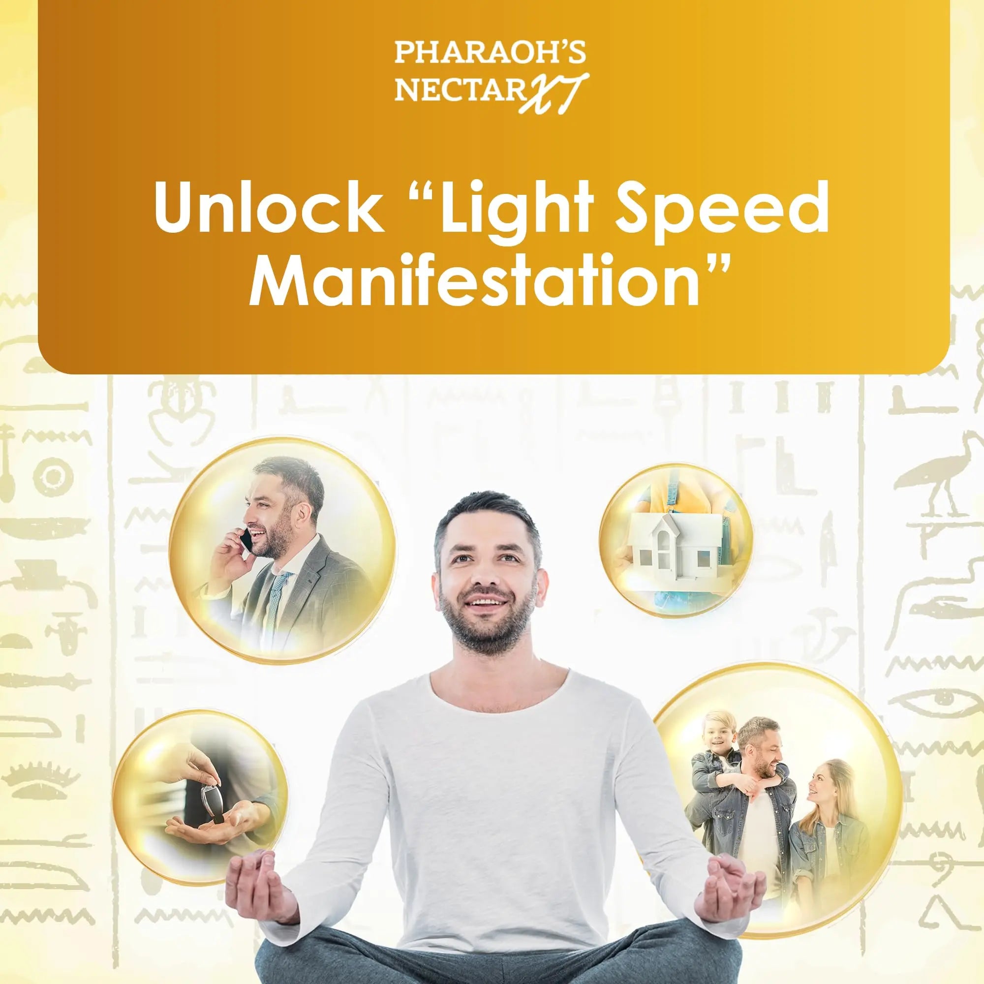 Pineal XT Gold + Pharaoh's Nectar - Pineal Gland Supplement Bundle – 24K Monoatomic Gold Ormus Drops, Pineal Gland Decalcification, Third Eye Awakening, Focus, Energy & Manifestation Nutraville Au supplements