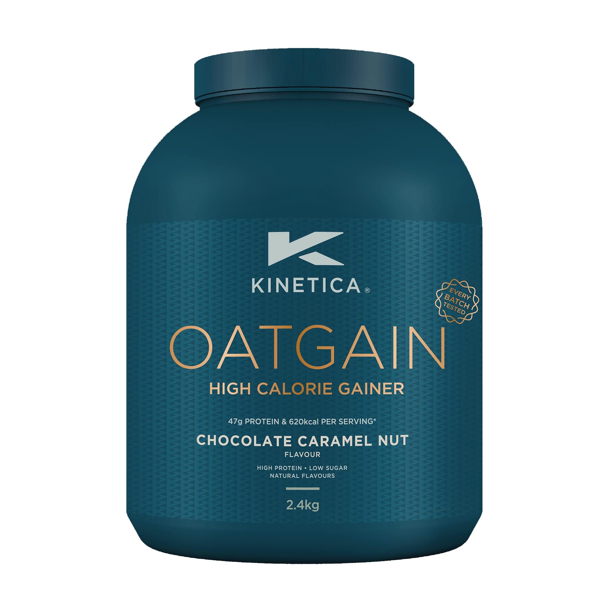 Kinetica OatGain Weight Gainer 600+ Calories & 47g Protein per Serving, 2.4 kg Kinetica Au supplements
