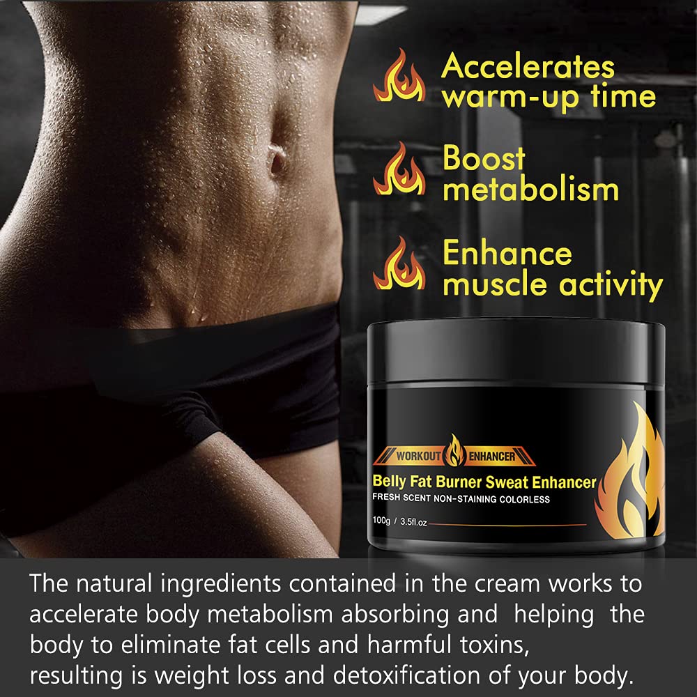 Hot Cream 2Pack, Fat Burning Cream for Belly, Natural Sweat Workout Enhancer Gel QIUBITE Au supplements
