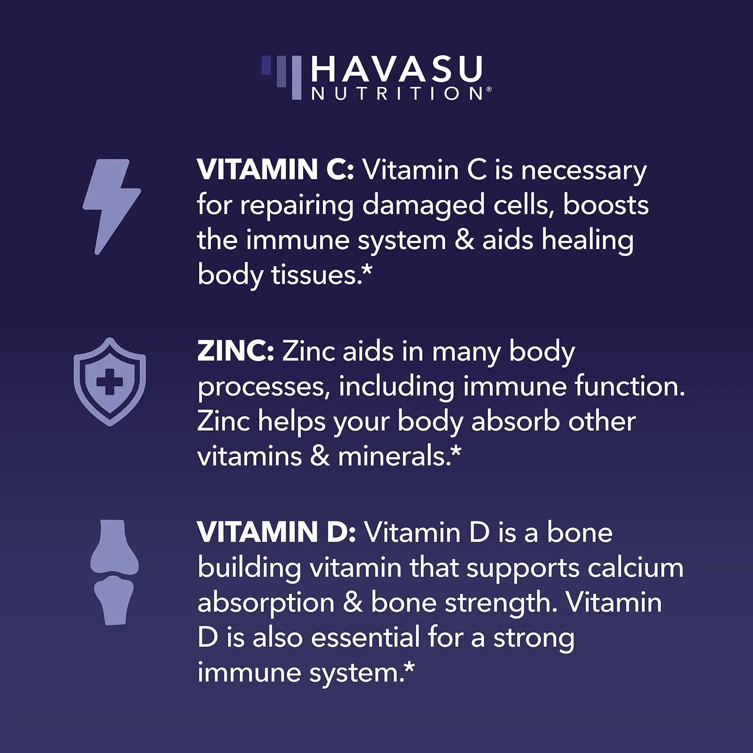 Multivitamin Gummies for Adults - Daily Gummy with Vitamin C, D, and Zinc for Men and Women - 60 Count - GLP-1 Nutritional Support HAVASU NUTRITION Au supplements