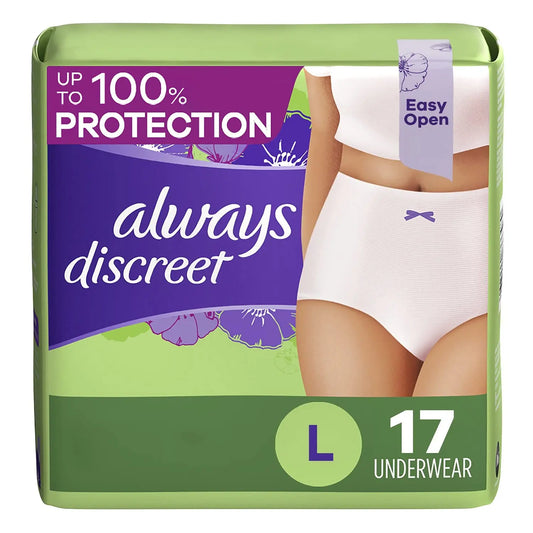 Always Discreet Adult Incontinence & Postpartum Underwear for Women Always DiscreetAU supplements