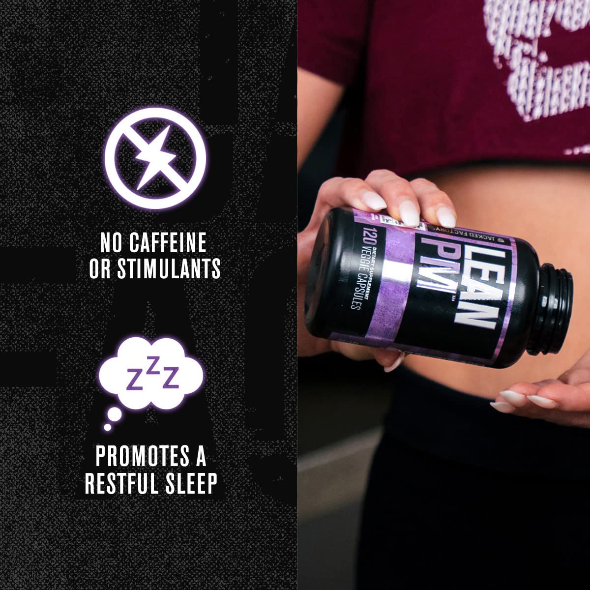 Jacked Factory Lean PM Night Time Body Support and Sleep Aid Supplement - Sleep Sup Jacked Factory Au supplements