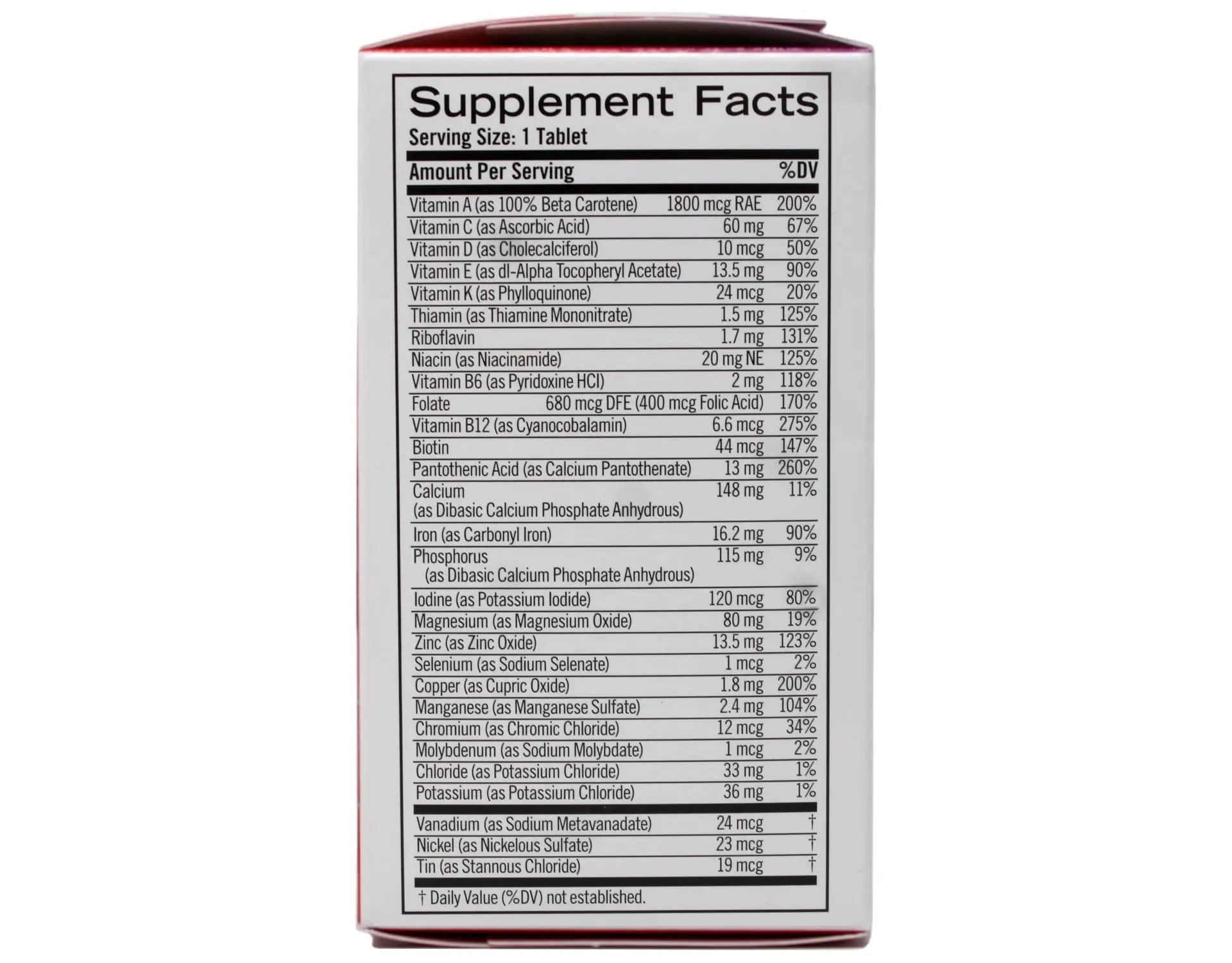 Geritol Complete Tablets 100 Tablets Geritol Au supplements