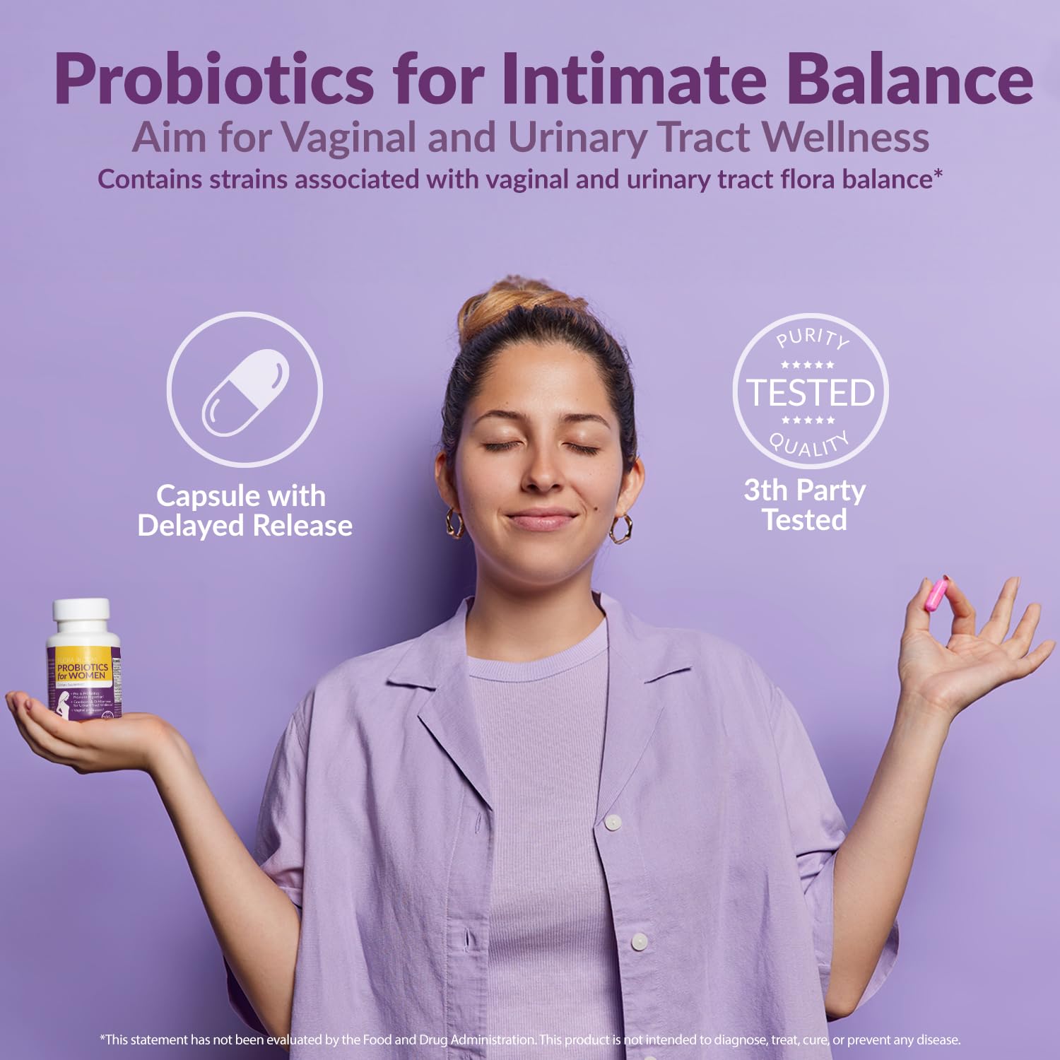 Probiotics for Women- 3 Pack(180 Capsules) - Ultimate Flora Bloom Probiotic Supplement for Women Intimate Rose Au supplements