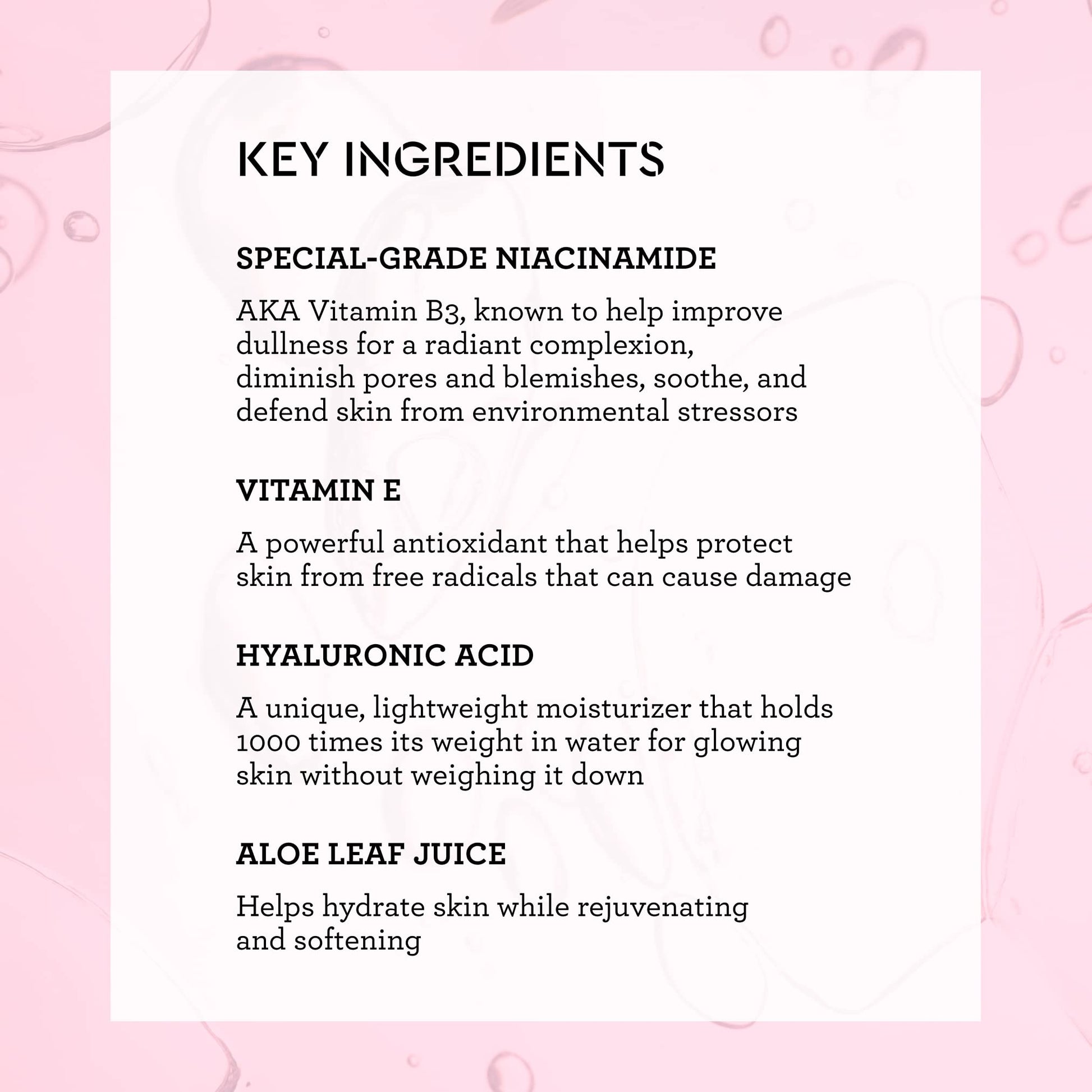 Bliss Glow and Hydrate Serum - Niacinamide + Hyaluronic Acid - 1 Fl Oz Bliss Au supplements