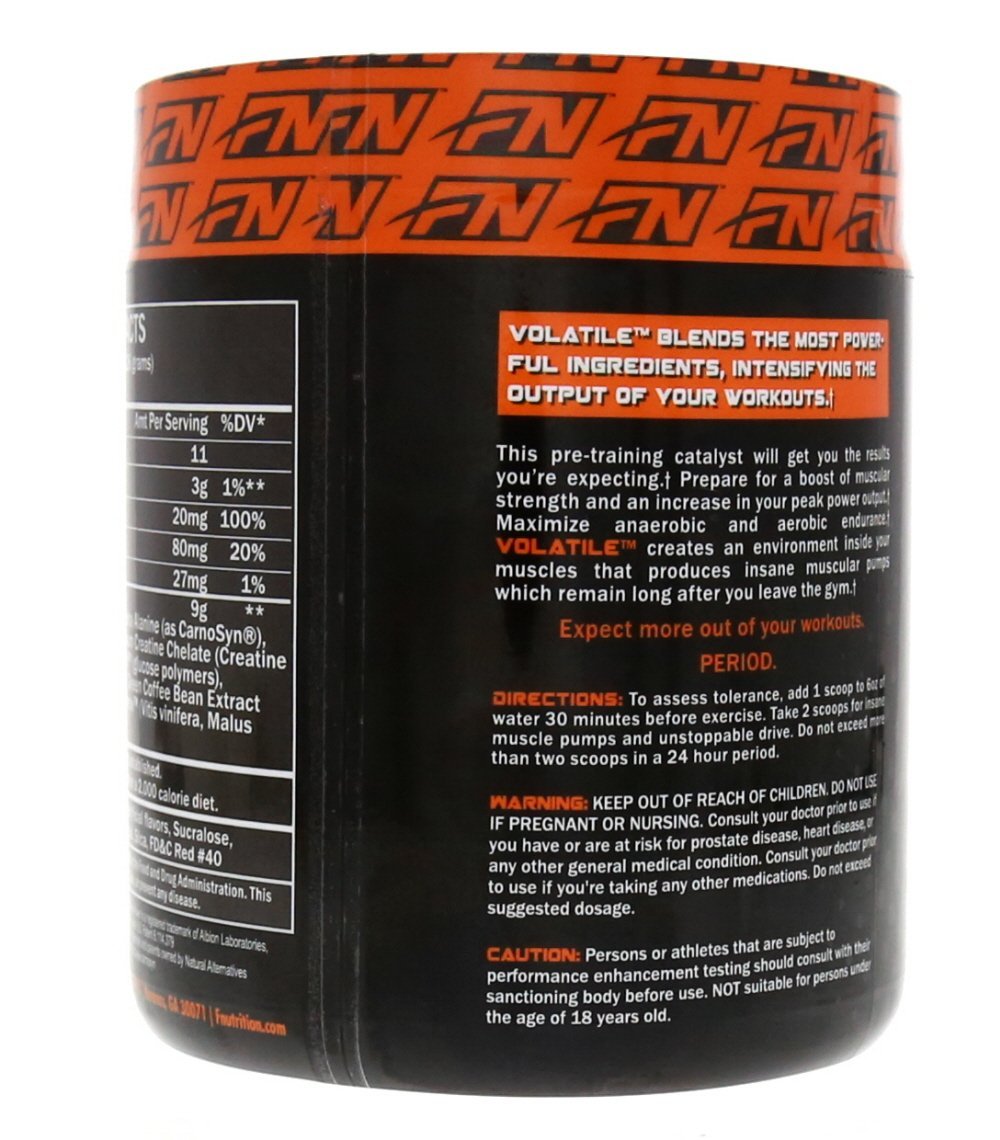 Formutech Nutrition Volatile Pre Workout, Cherry Lemonade, w/2 Forms of Creatine Formutech Nutrition Au supplements