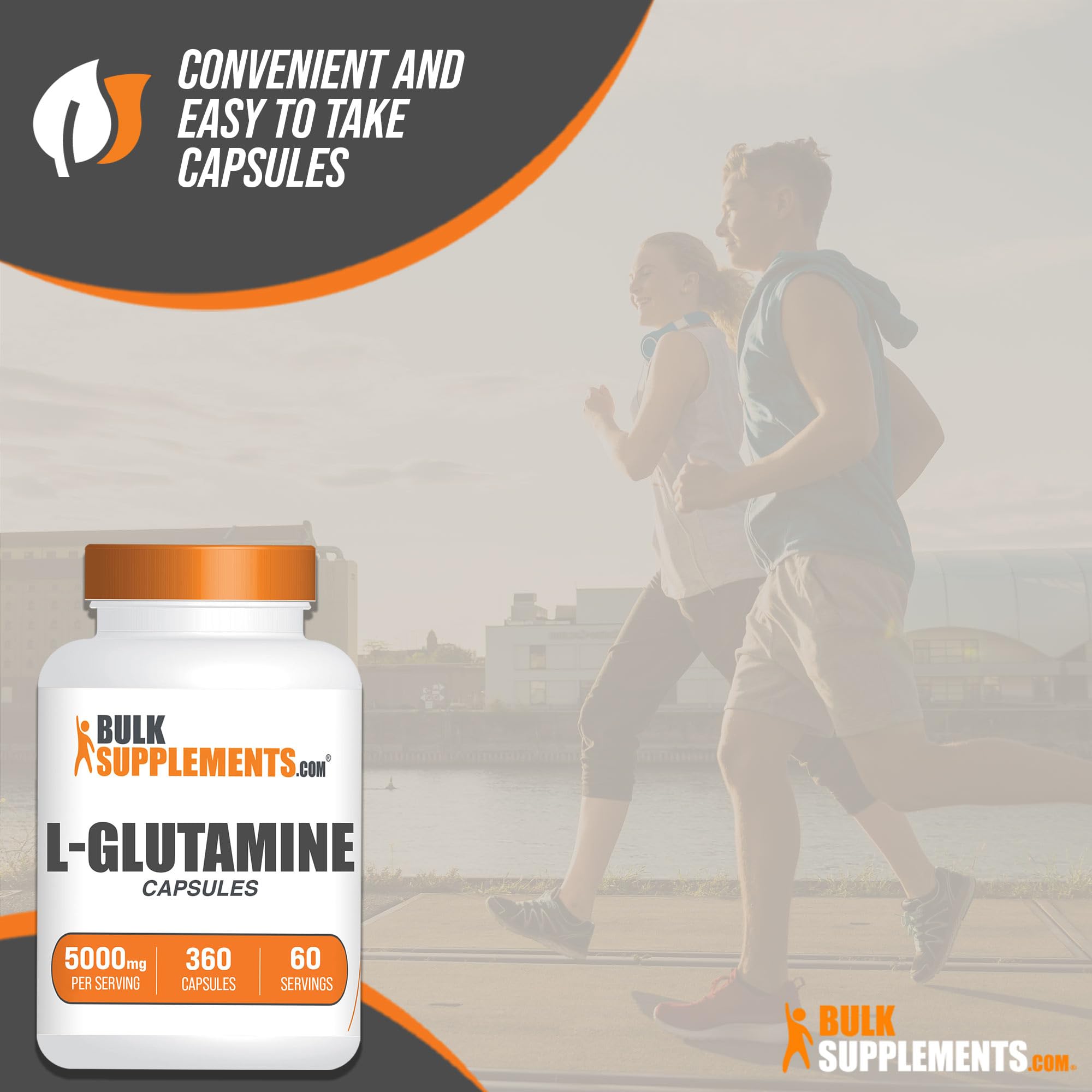 BULKSUPPLEMENTS.COM L-Glutamine Capsules - Glutamine Supplement, L Glutamine BULKSUPPLEMENTS.COM Au supplements