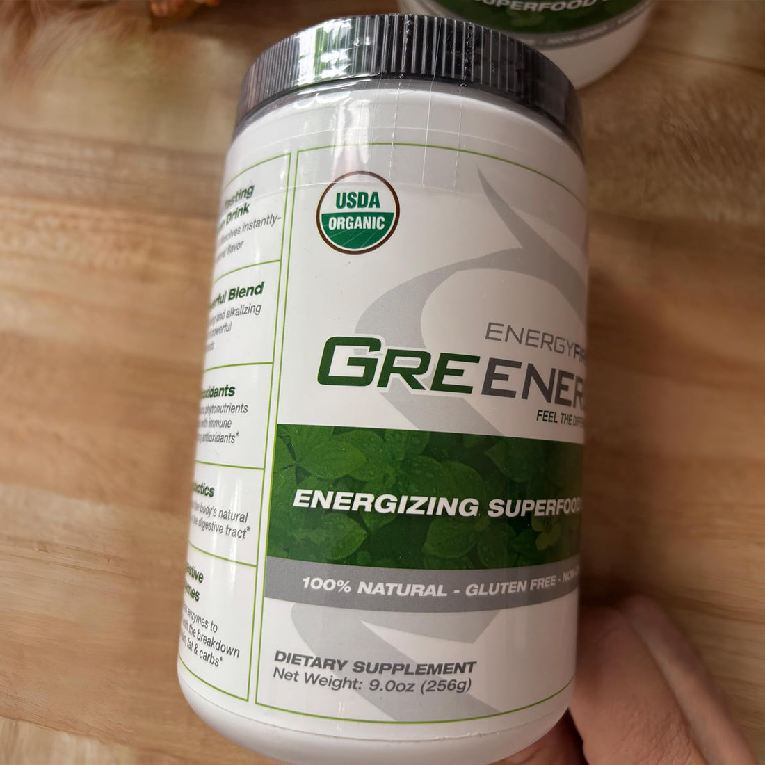 EnergyFirst Energize and Detoxify Greenergy Organic Superfood Powder - Vegan, Gluten-Free, Sugar-Free, Non-GMO - 30 Servings for Daily Energy & Immunity Boost! EnergyFirst Au supplements
