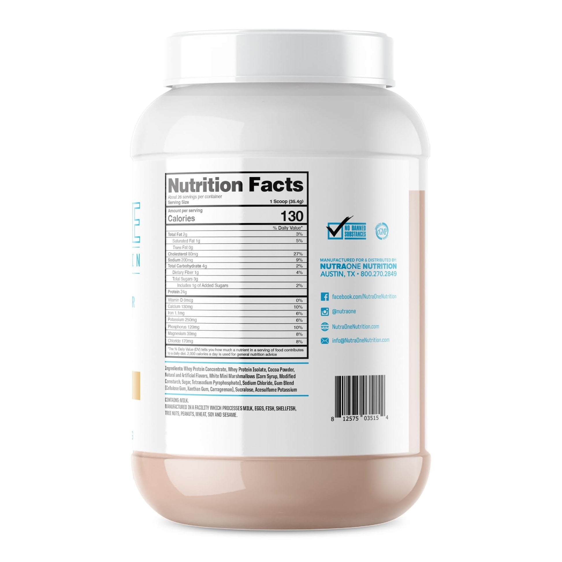 NutraOne ProteinOne Whey Protein Promote Recovery and Build Muscle with a Protein NutraOne Au supplements